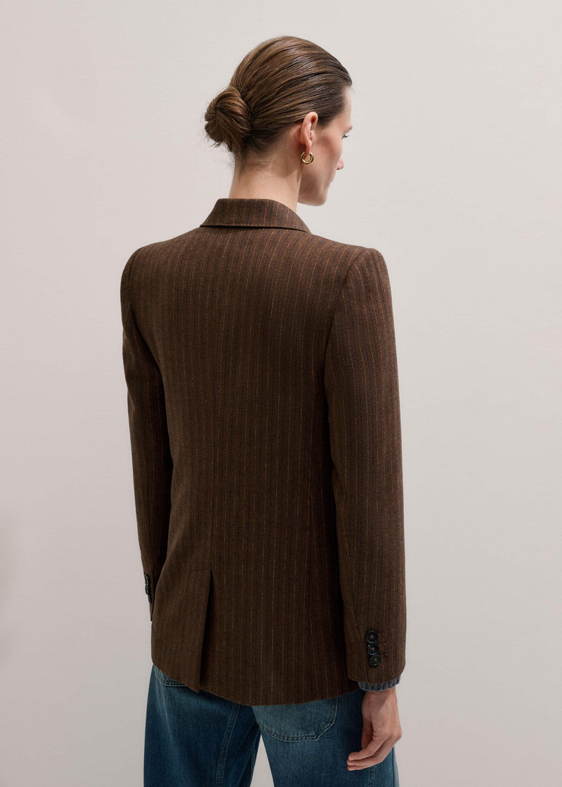 Sharp Shoulder Blazer 5