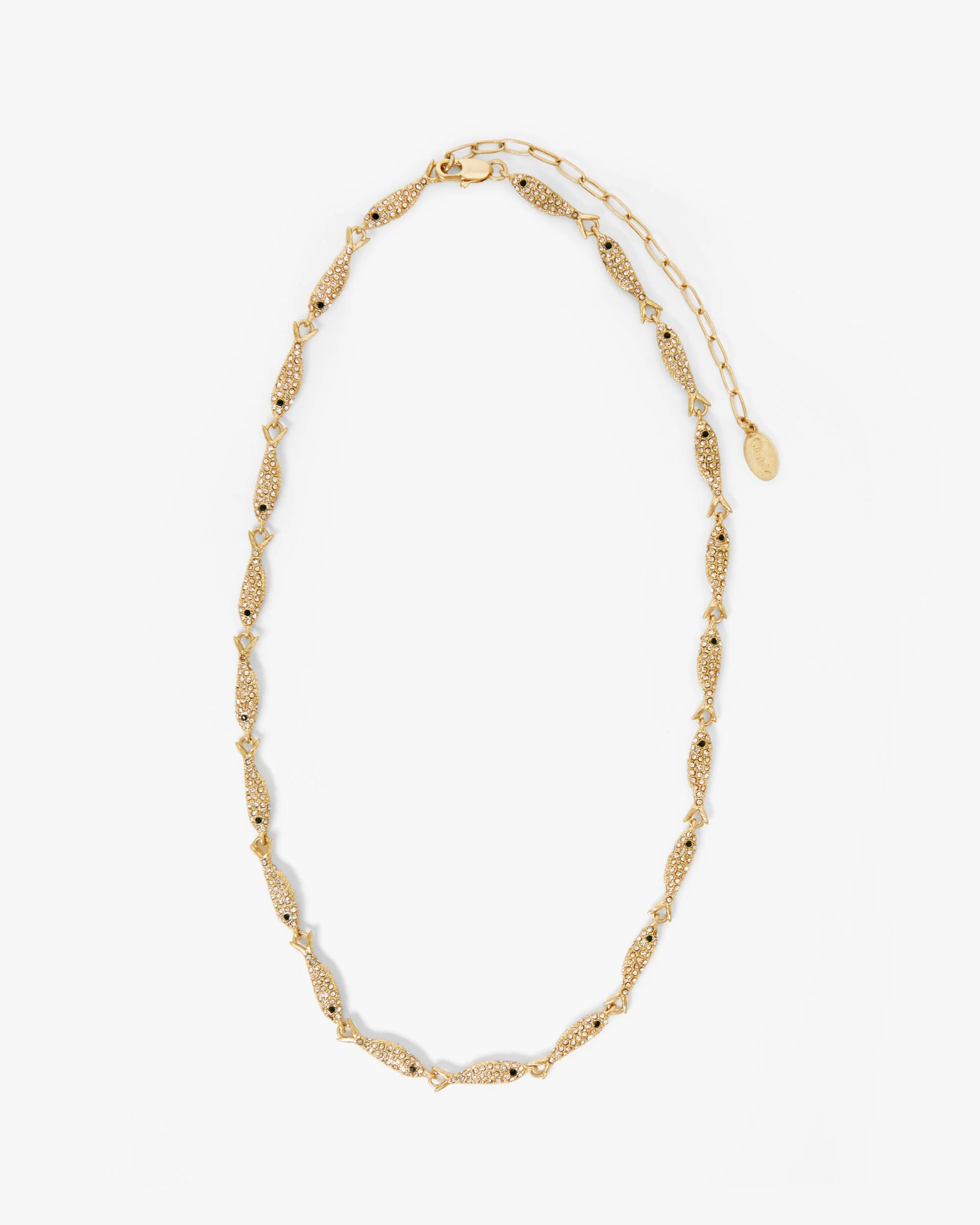 Le Pavé Sardine Necklace - 1