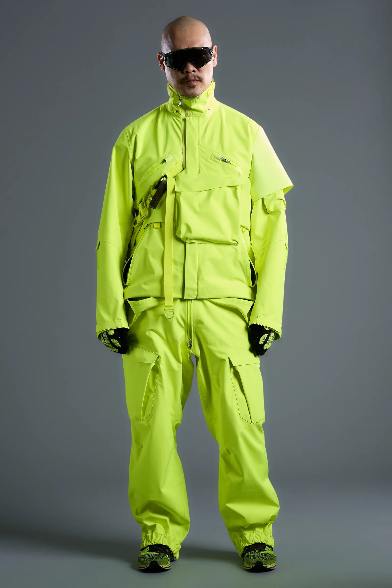 J1W-GTV 2.5L Gore-Tex Interops Jacket Hi-Vis Yellow - 57