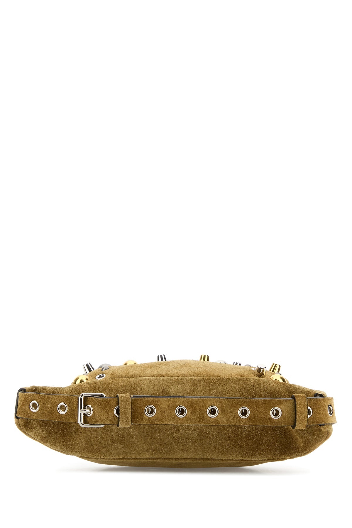 Beige suede Nellcôte belt bag - 3