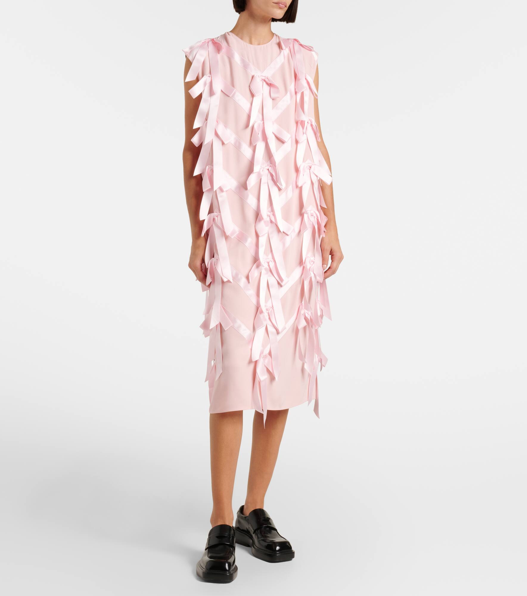 Ribbon midi dress - 2