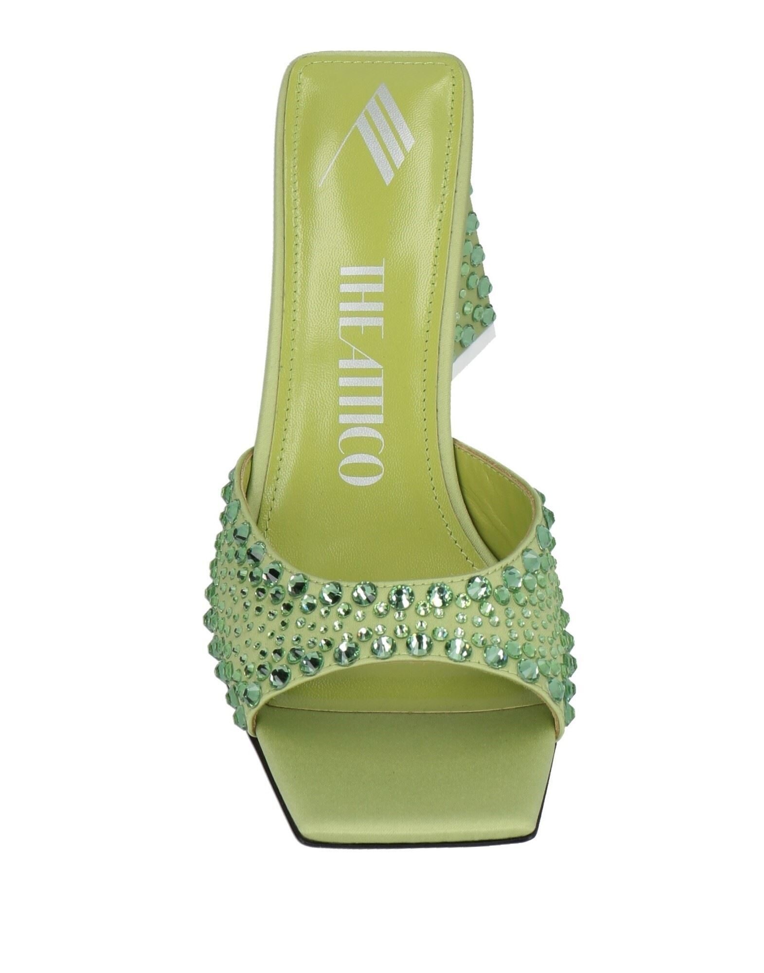 サンダル・ミュール THE ATTICO Women Sandals 231WS599 E056 407 GREEN THE ATTICO | Green Women's Sandals | YOOX