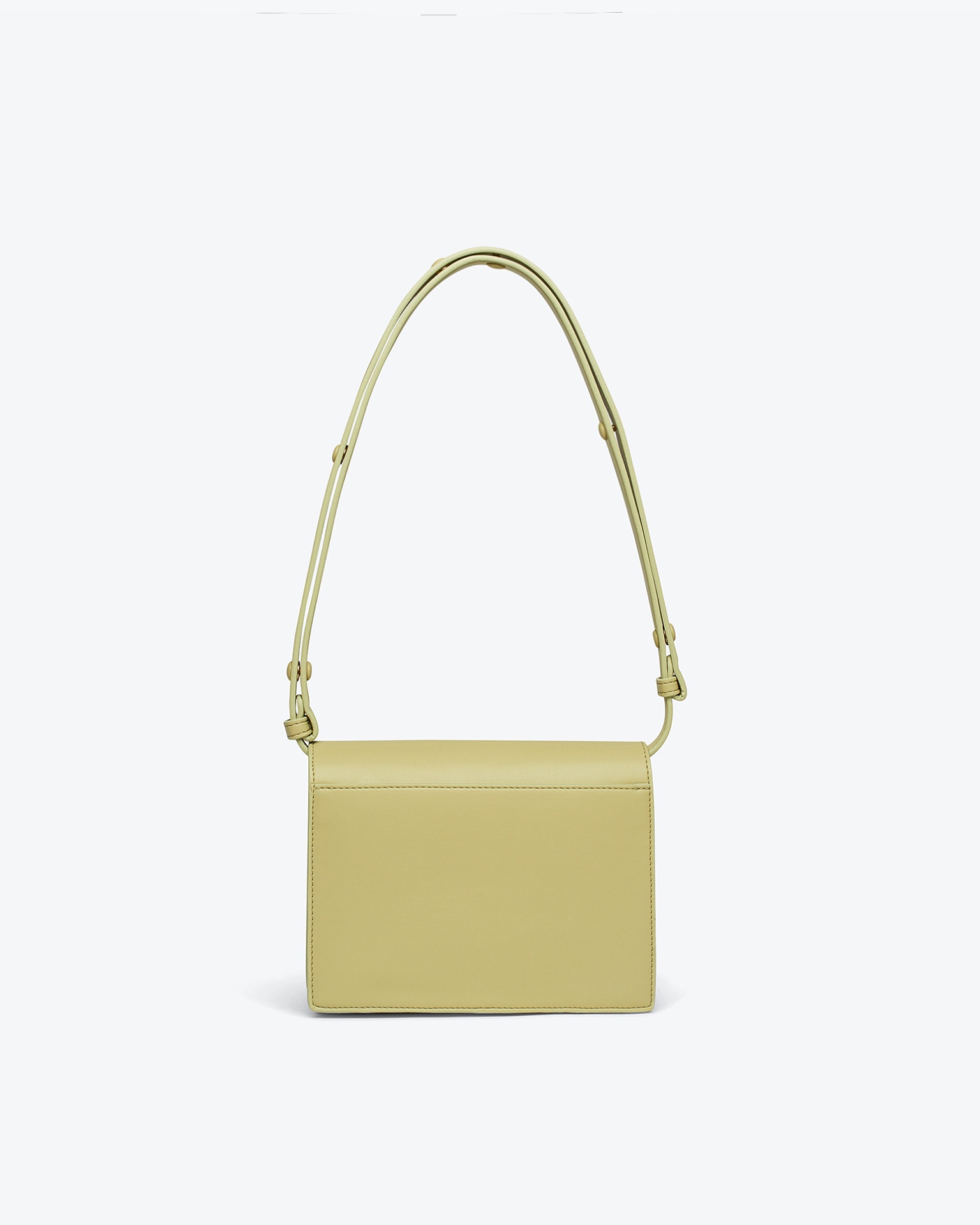 THE CONCERTINA - Alt-nappa shoulder bag - Lime - 3
