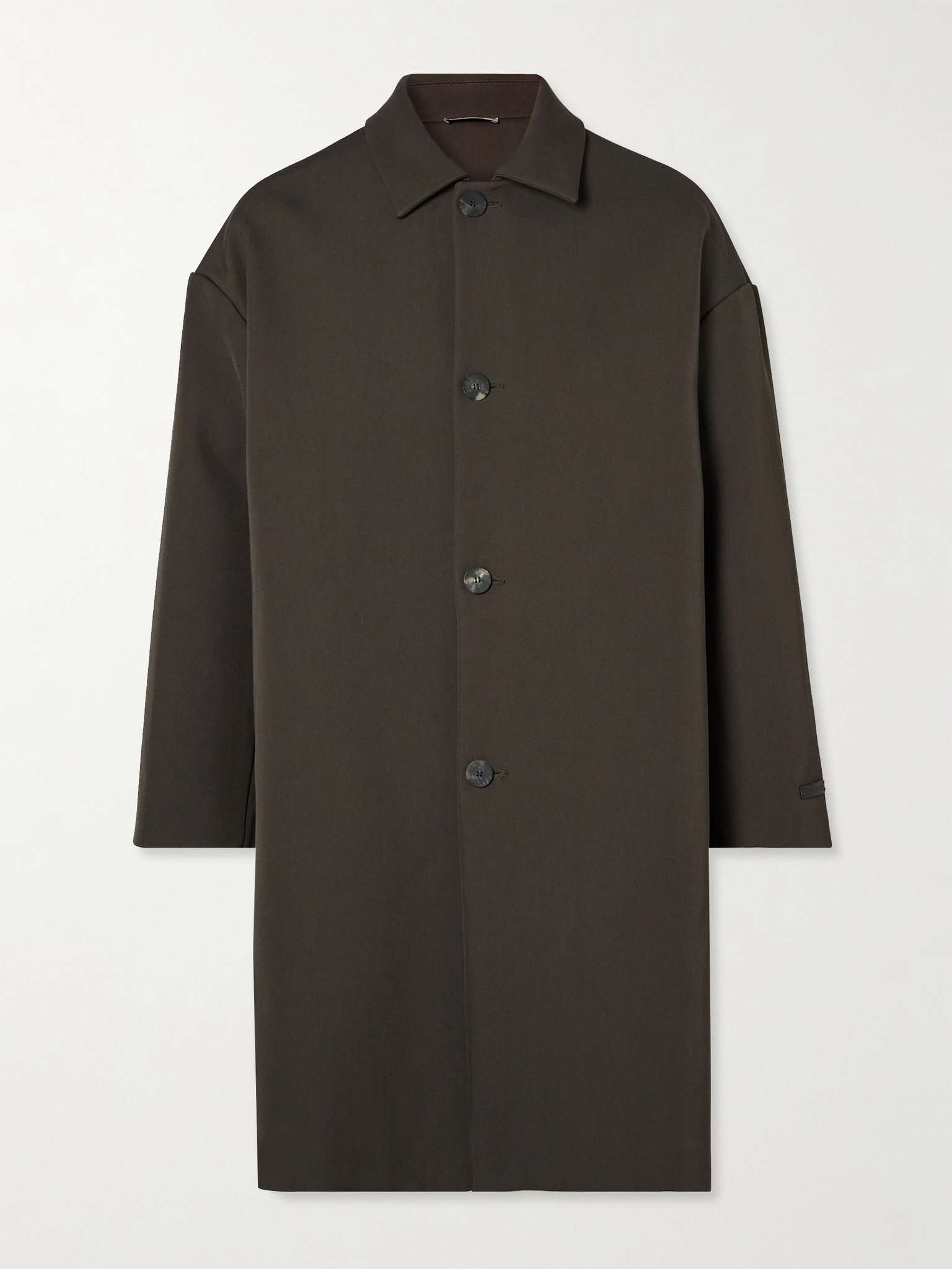 Eternal Cotton and Wool-Blend Twill Coat - 1