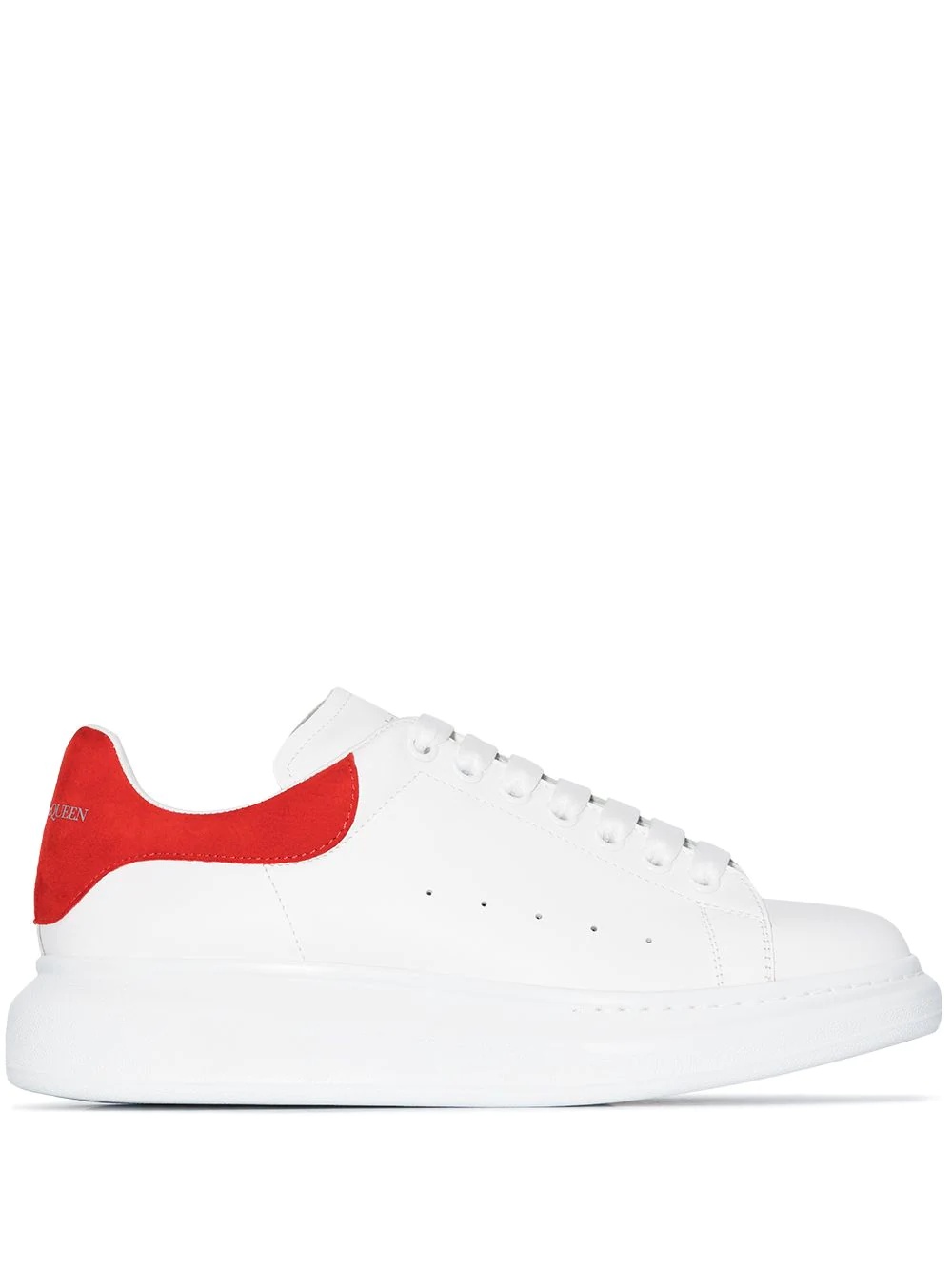 White and red Oversized sneakers - 1