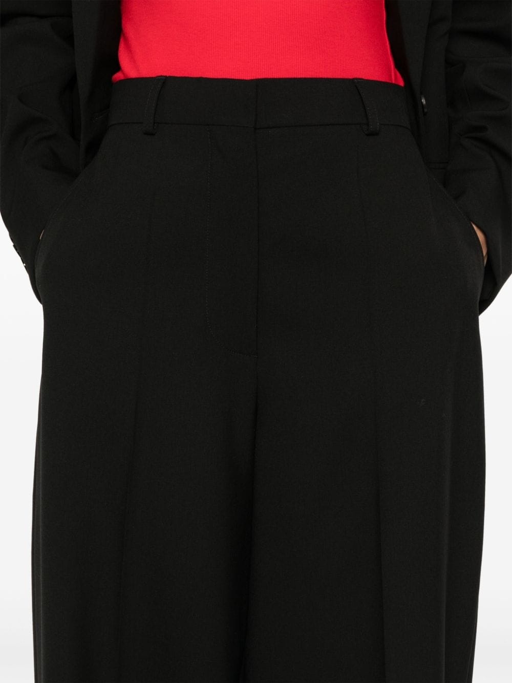 wide-leg trousers - 5