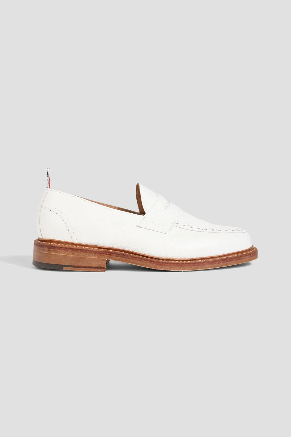 Leather penny loafers - 1