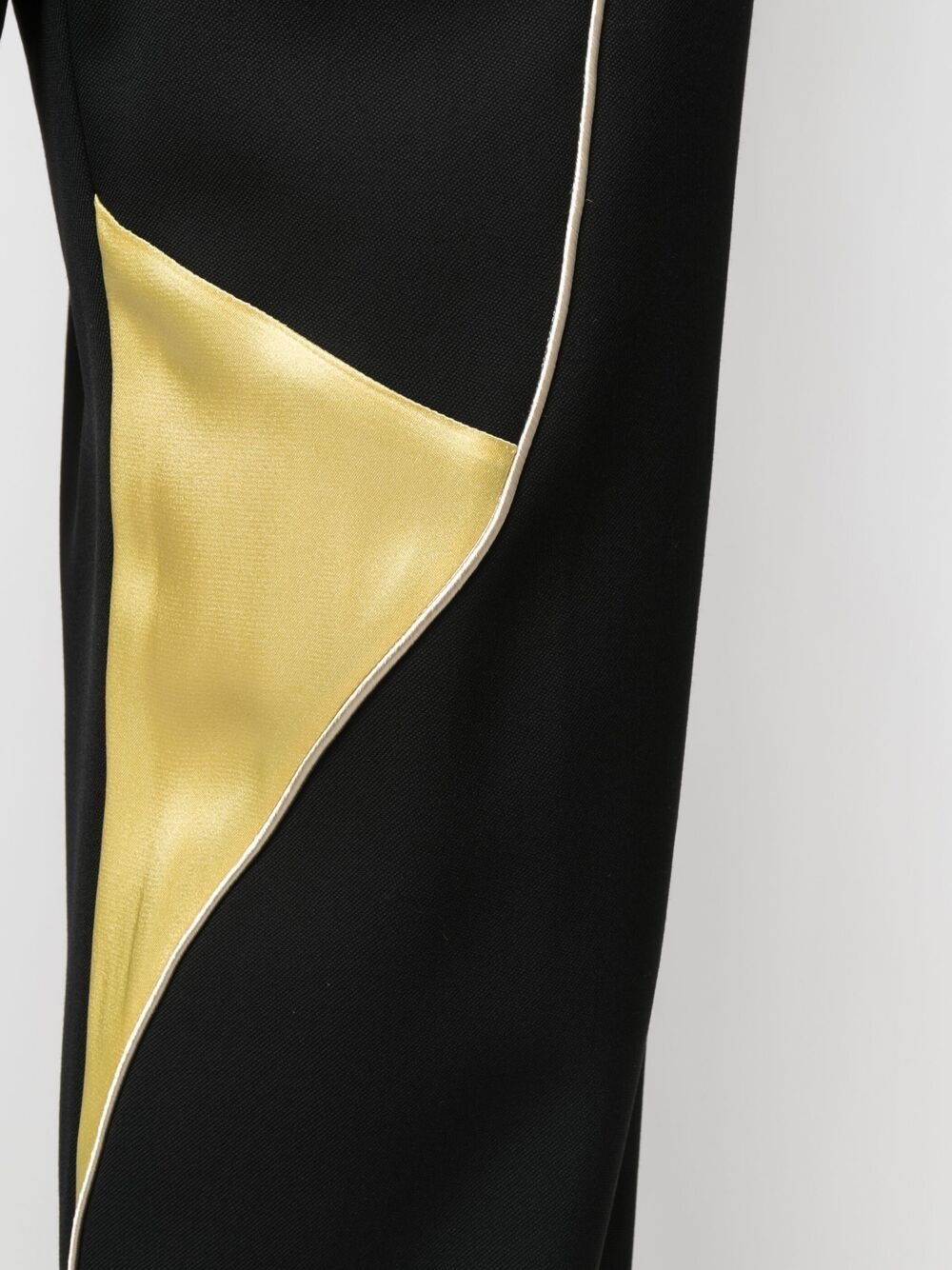 COLOUR-BLOCK STRAIGHT TROUSERS - 2