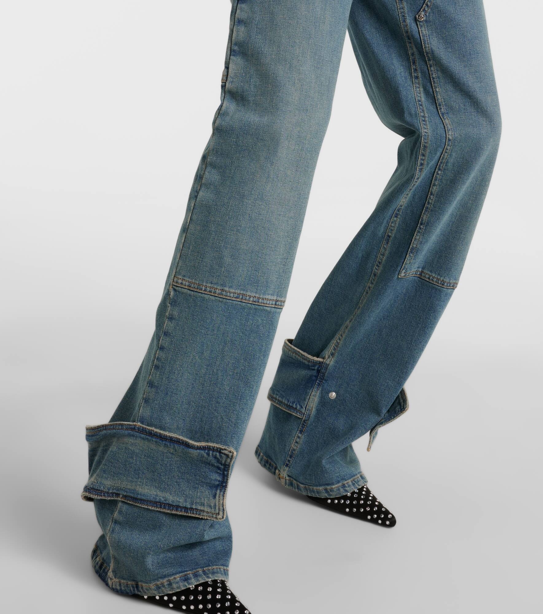 Low-rise tapered jeans - 5