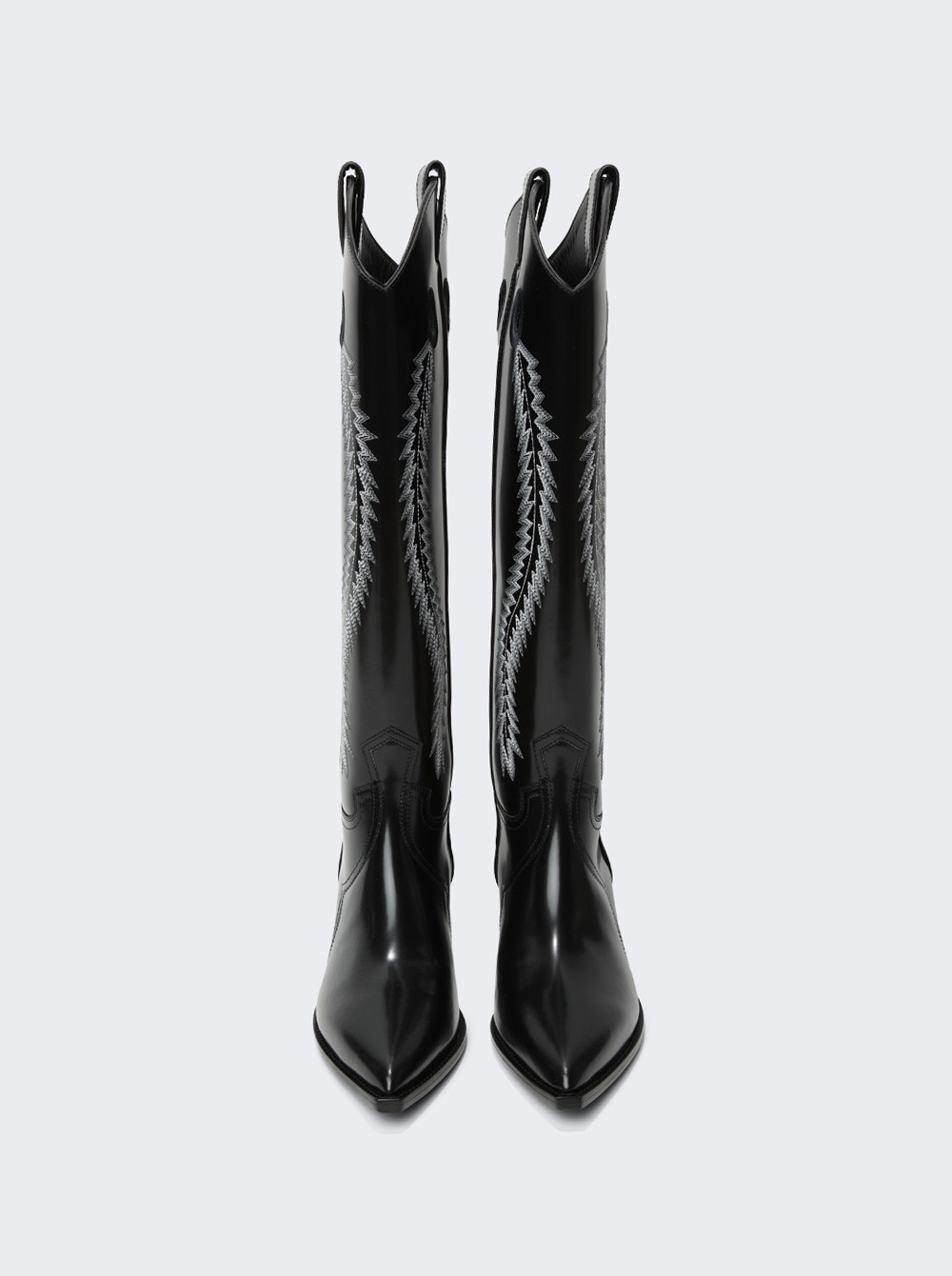 Leather Boots Black - 4