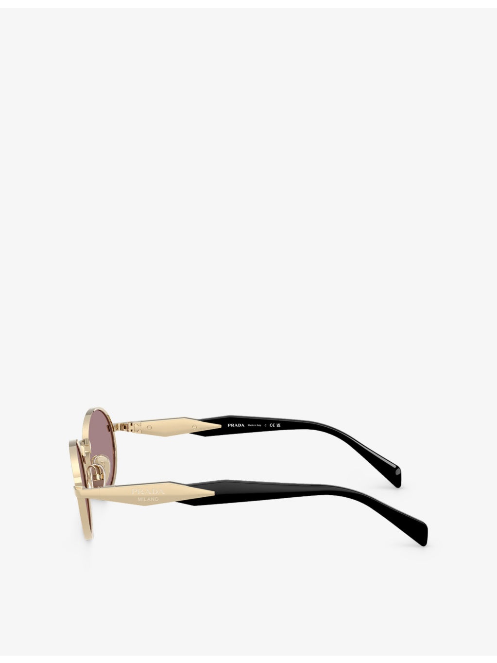PR 65ZS oval-frame metal sunglasses - 3