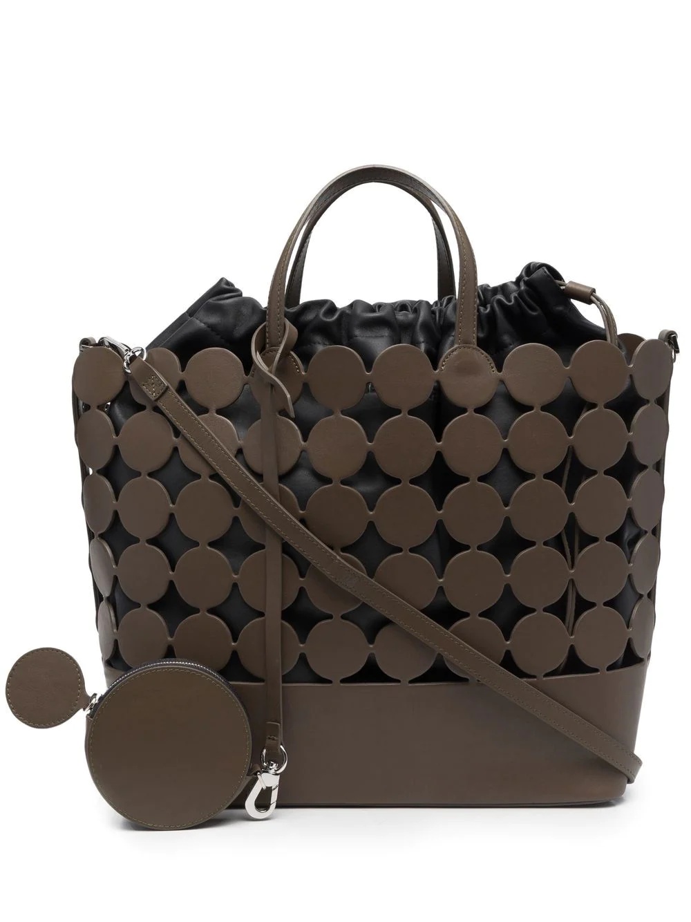 cut-out circle tote-bag - 1