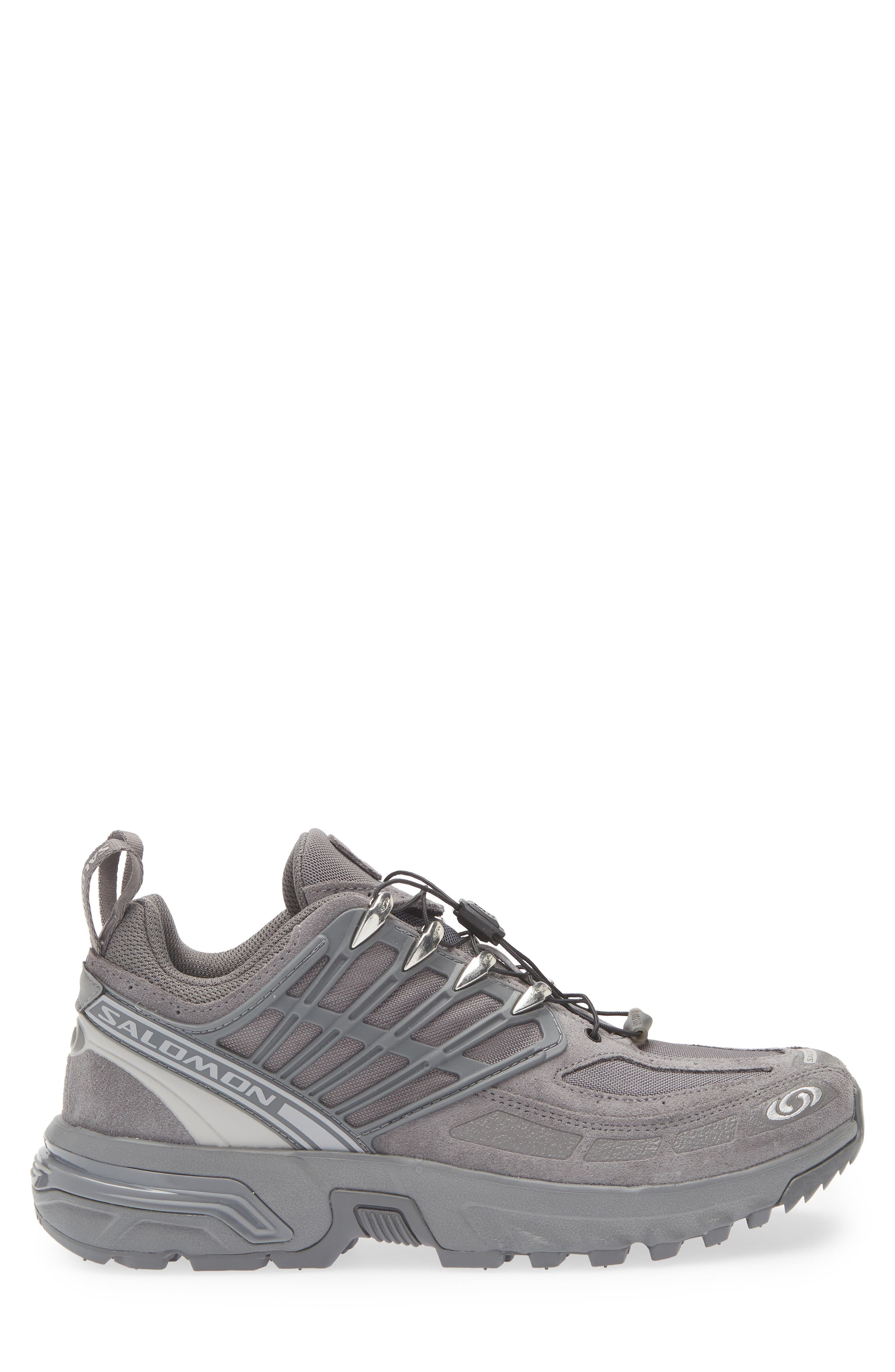 Salomon ACS Pro Trail Running Shoe in Castlerock/Castlerock/Alloy at Nordstrom - 3