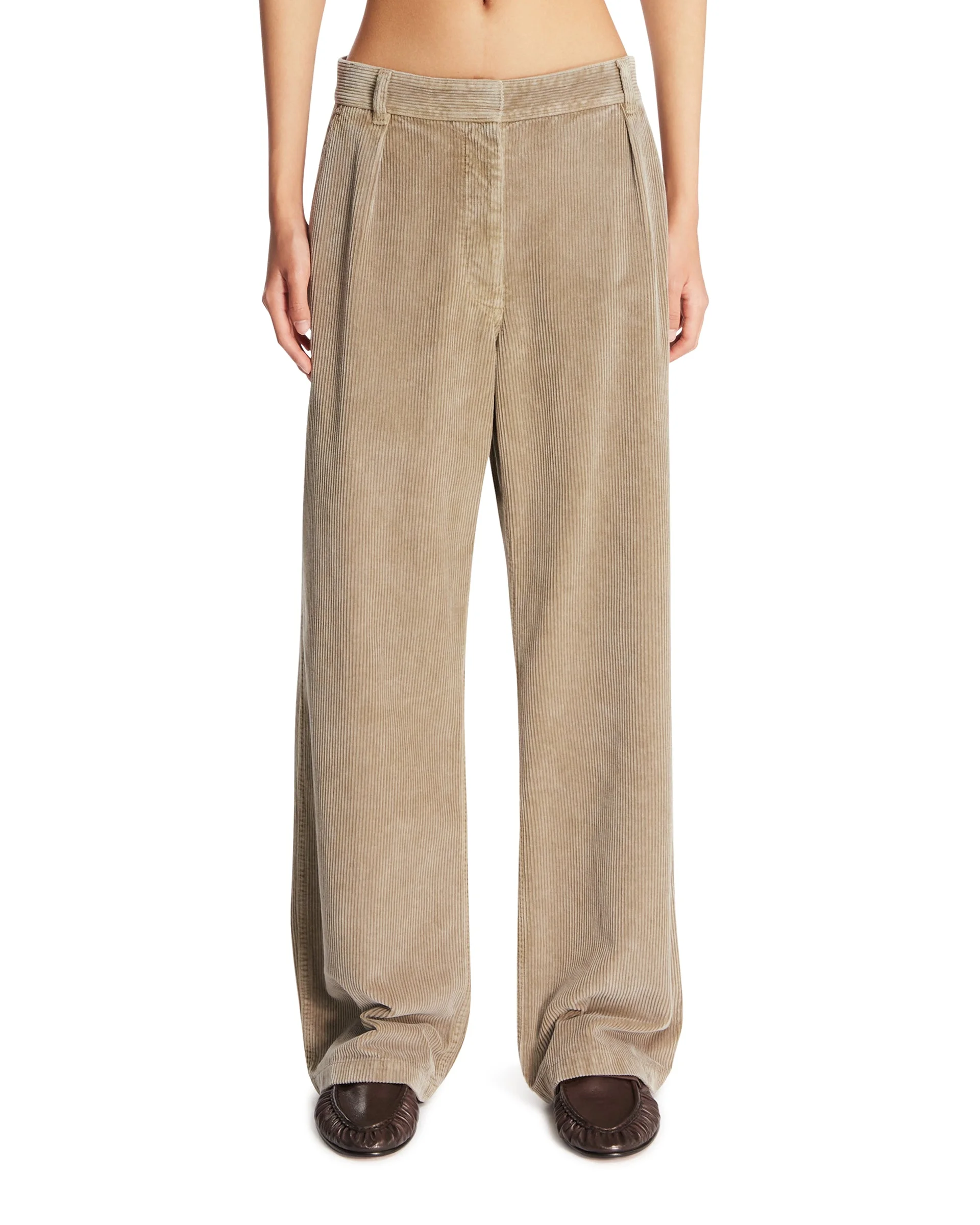 Green Adler Cotton Trousers - 1