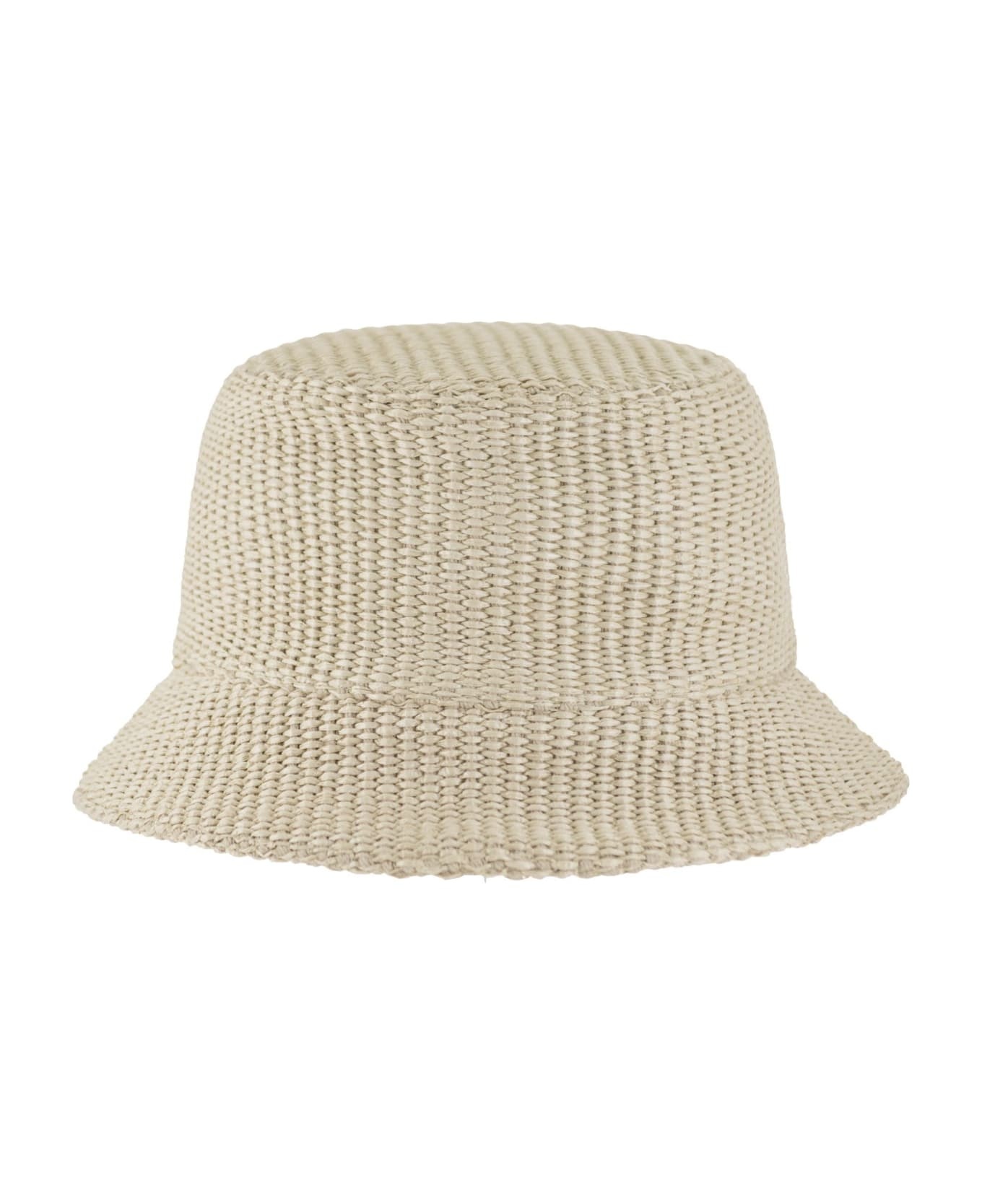 Raffia Bucket Hat - 2