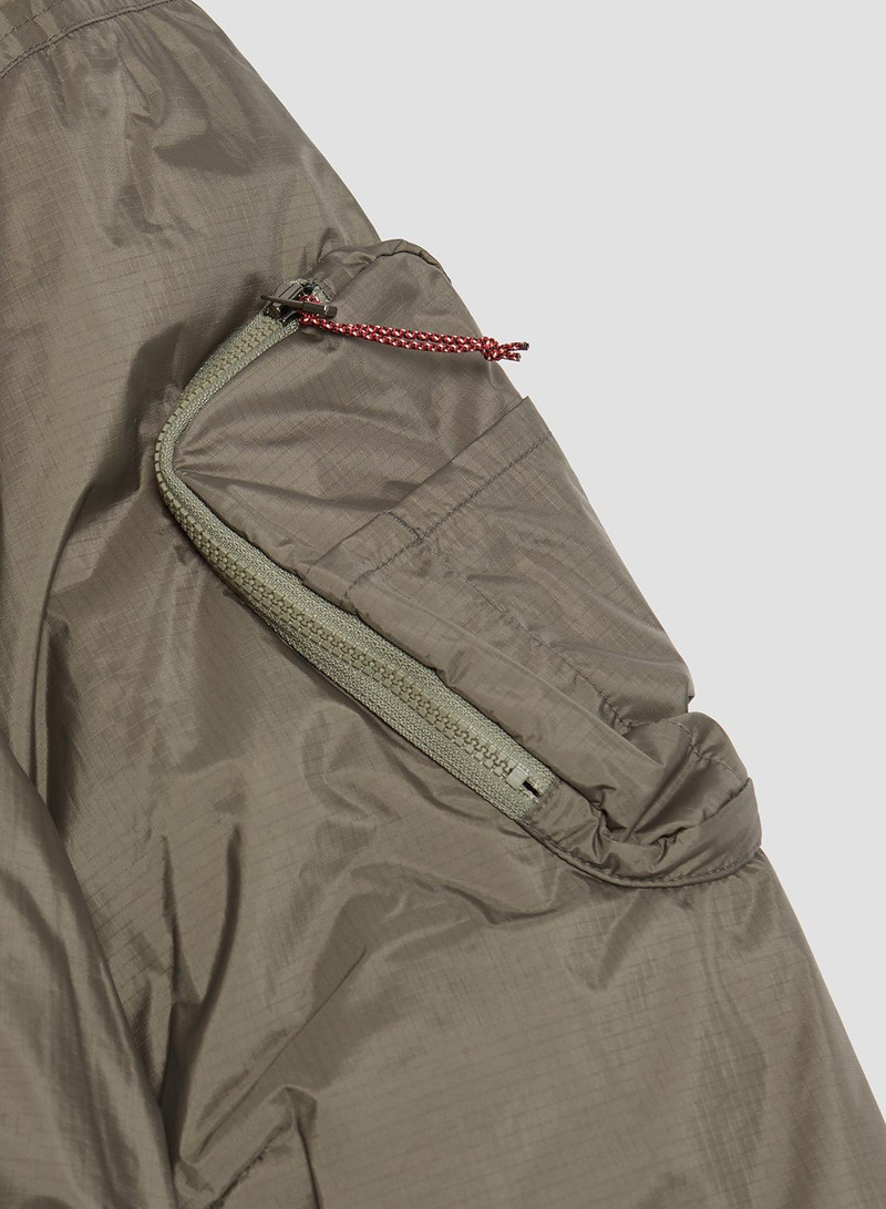 Nanga Aurora Tex Down Field Half Coat in Mocha Grey 6