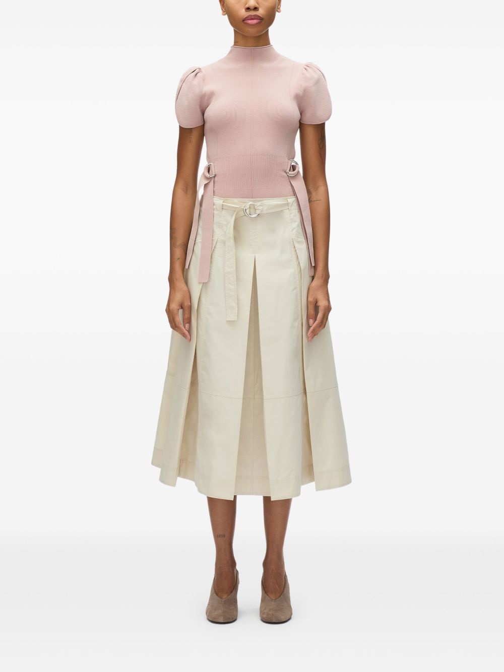 mock-neck top - 3