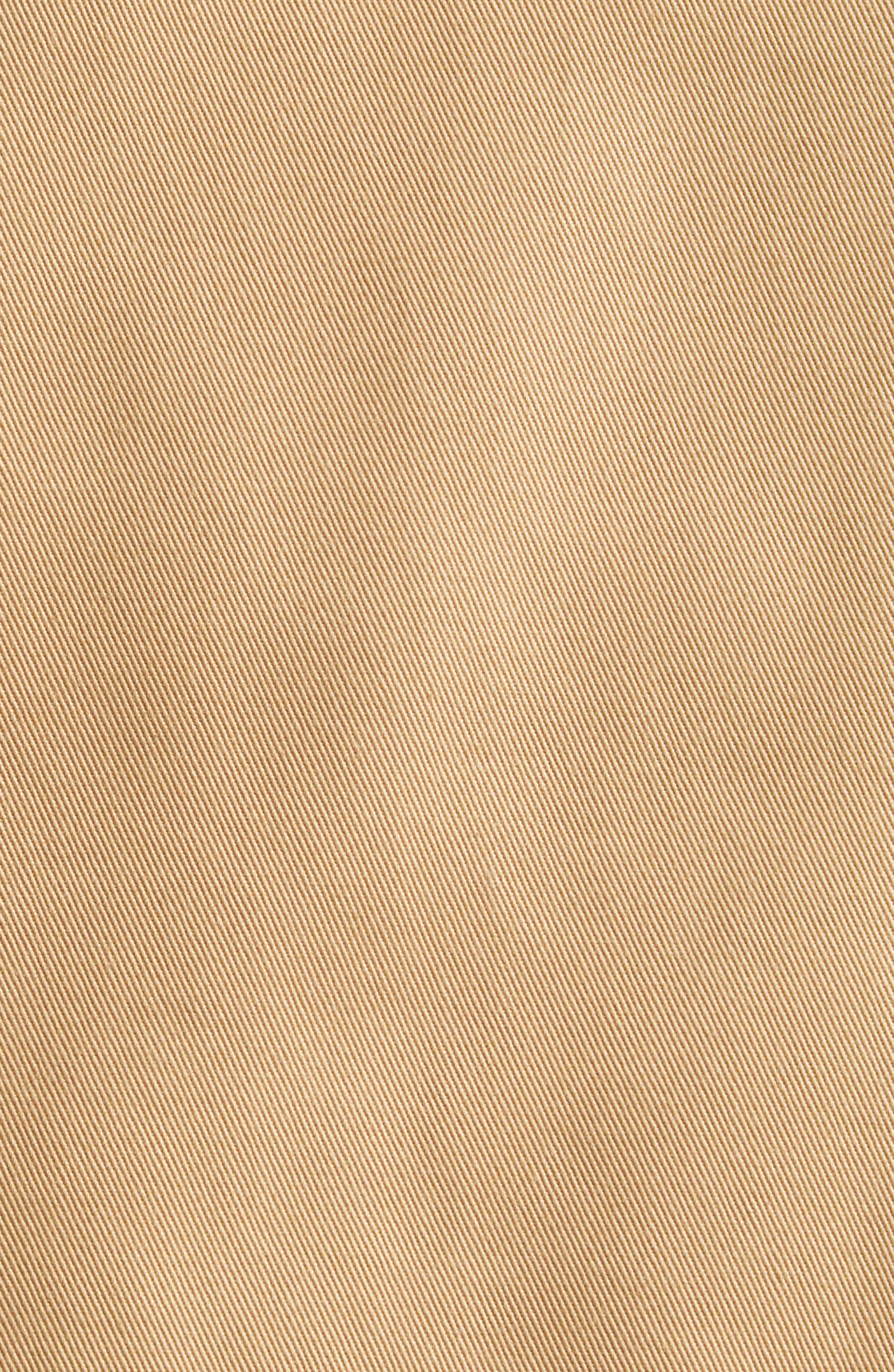 Area Crystal Trim Heart Cutout Cargo Jacket in Tan at Nordstrom - 6
