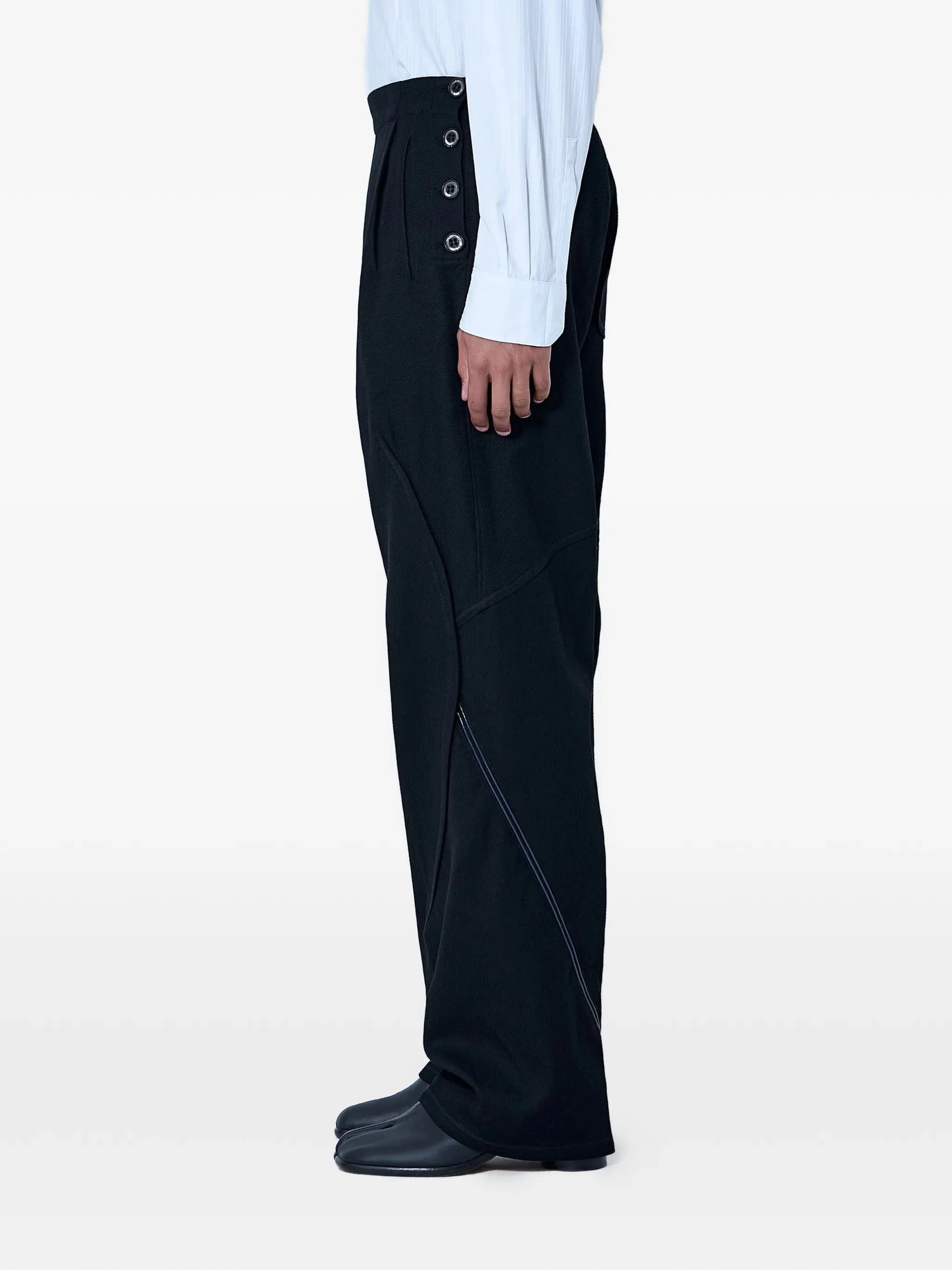 Kiko Kostadinov VIG K-DART TROUSER - SPACE BLACK - KKSS26T13 35