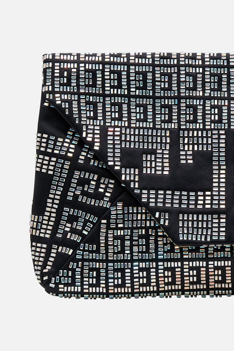 CAMILLA OVERSIZED ENVELOPE CLUTCH outlook