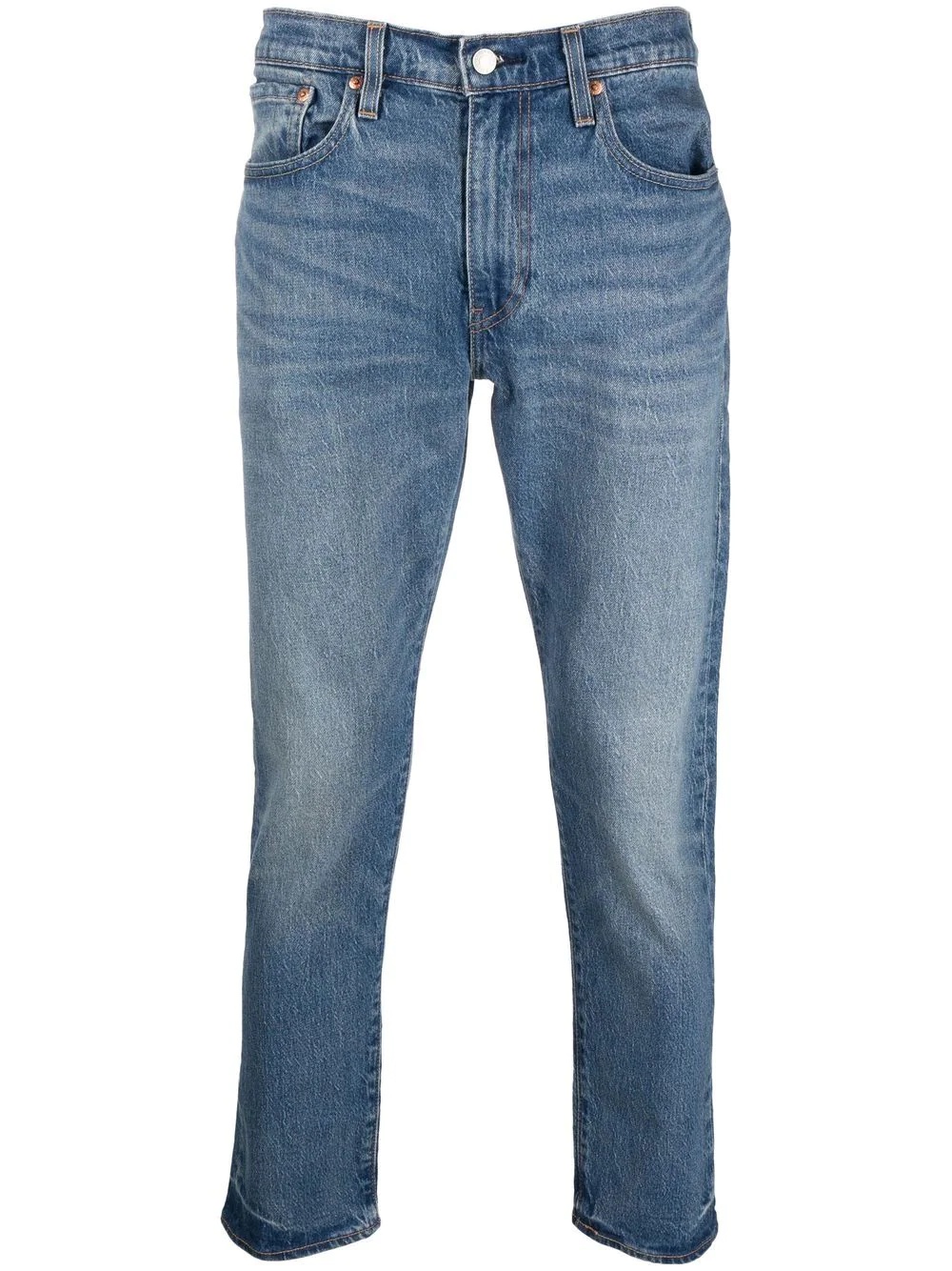 light-wash slim-fit jeans - 1