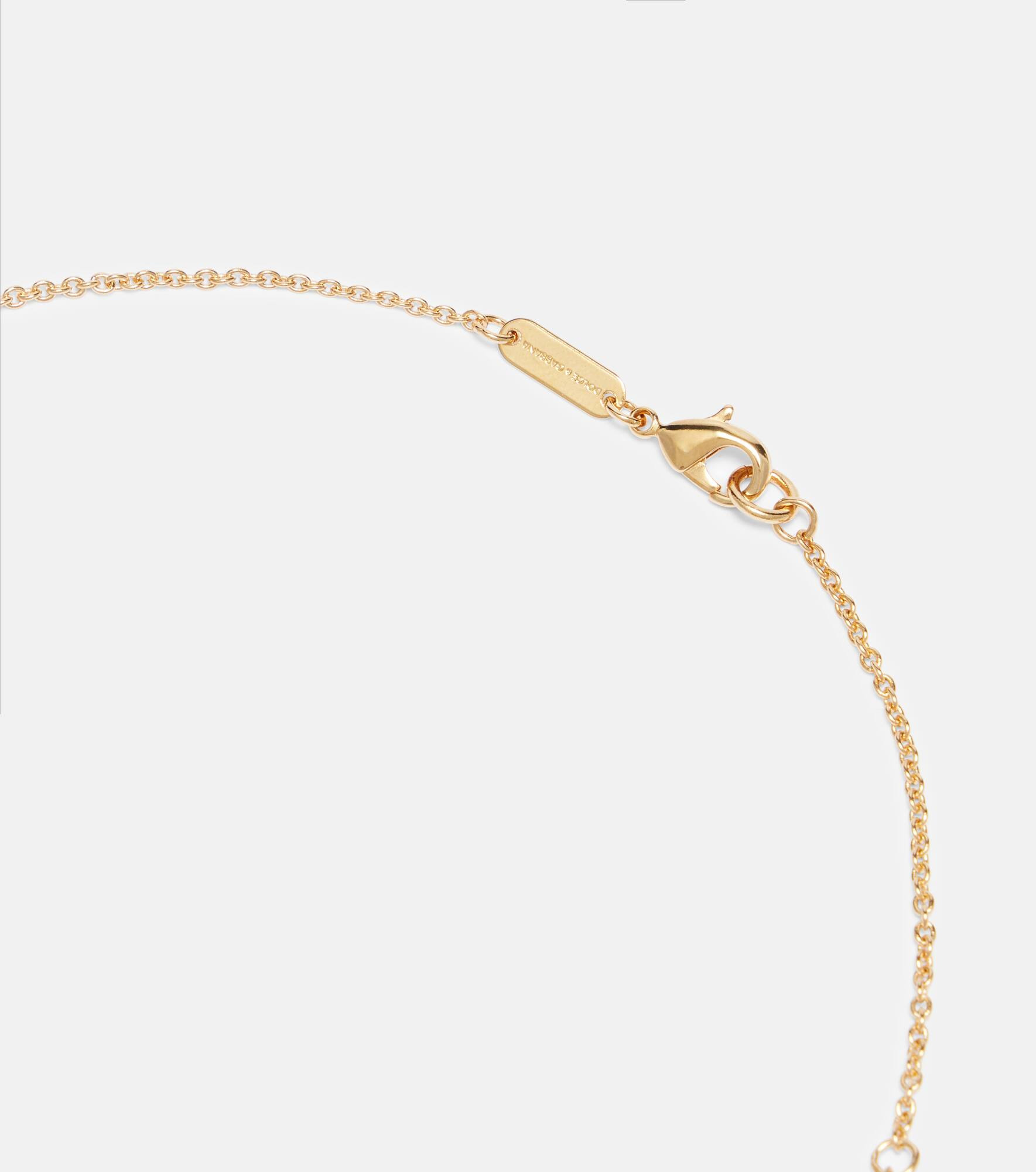 DG embellished pendant necklace - 4