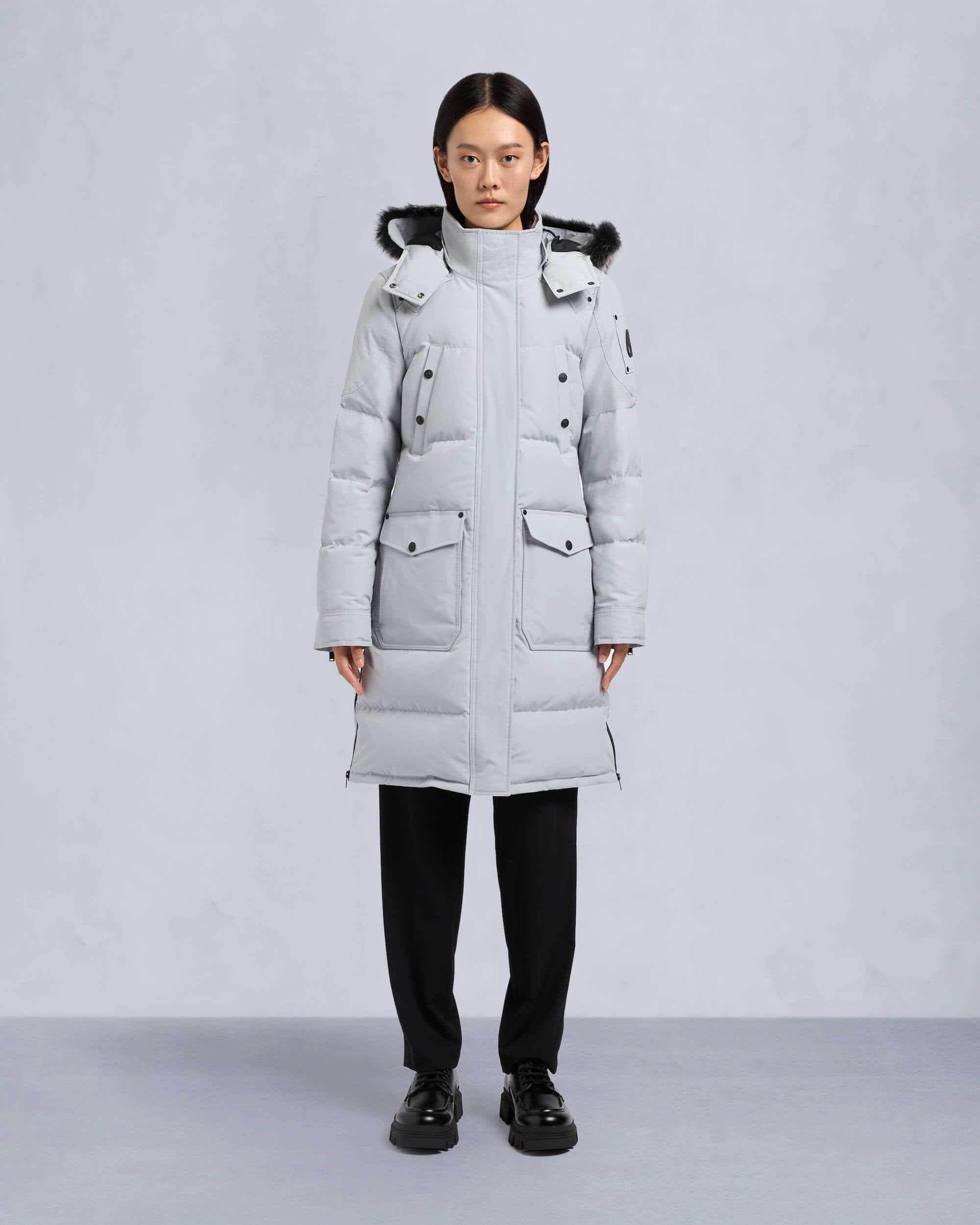 ONYX SHEARLING CAUSAPSCAL PARKA - 2