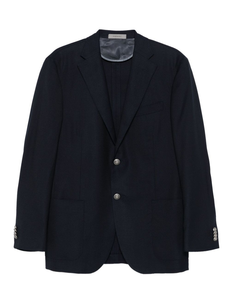two-button patch-pocket blazer 1