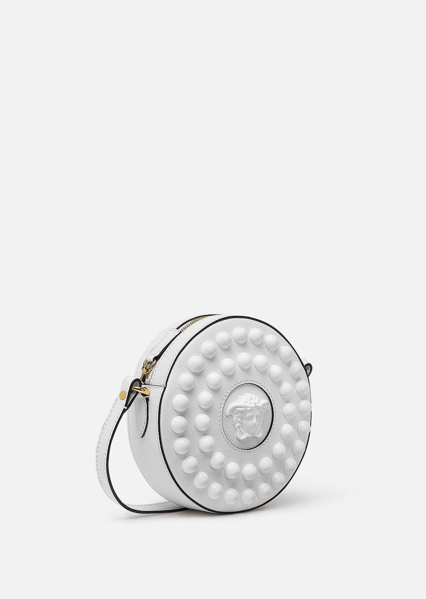 La Medusa Studded Round Camera Bag - 3