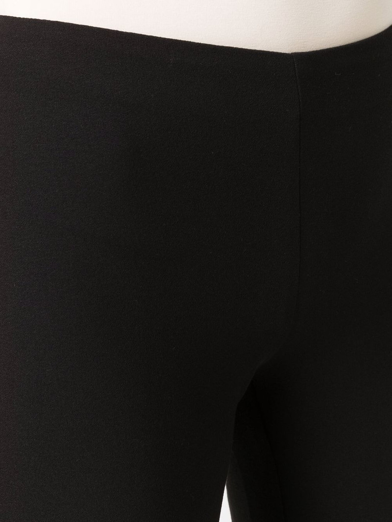 flared mid-rise trousers 5