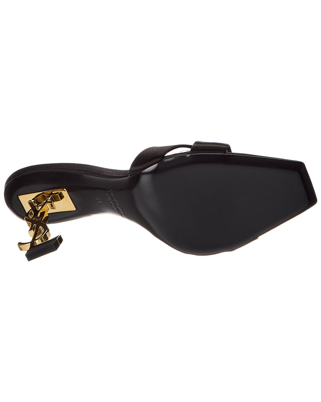 Saint Laurent Opyum 85 Satin Sandal - 4