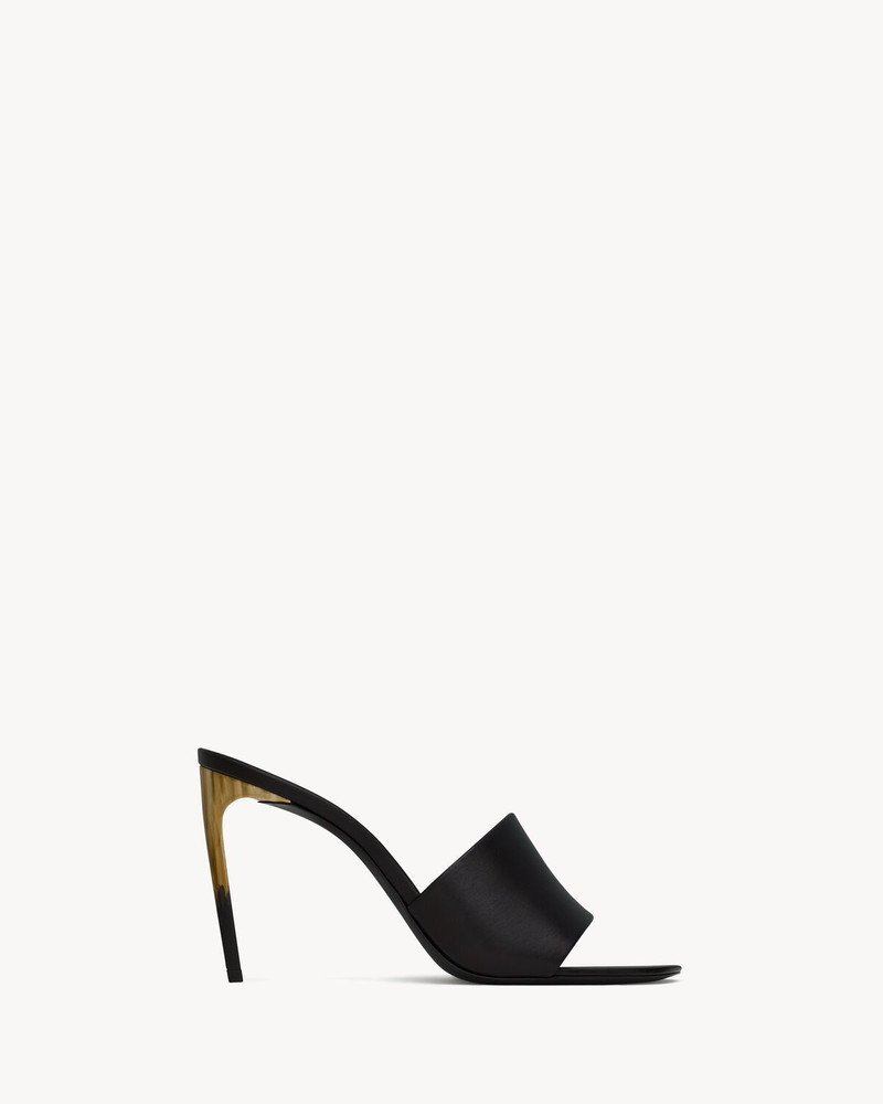 LODGE MULES IN SMOOTH LEATHER - 1