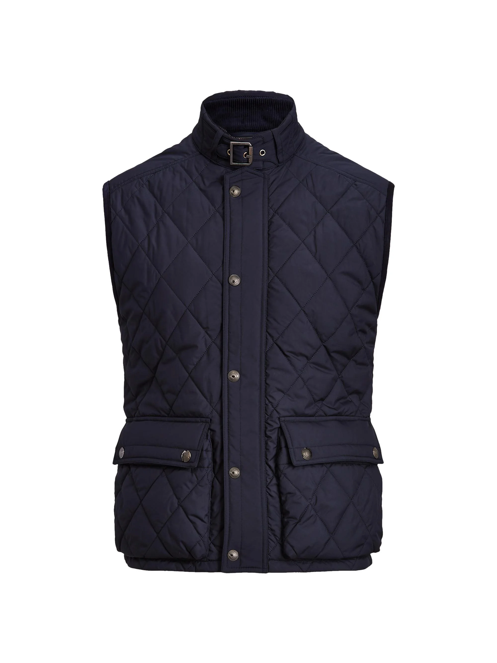Men's Leyland Quilted Vest - Navy - 1