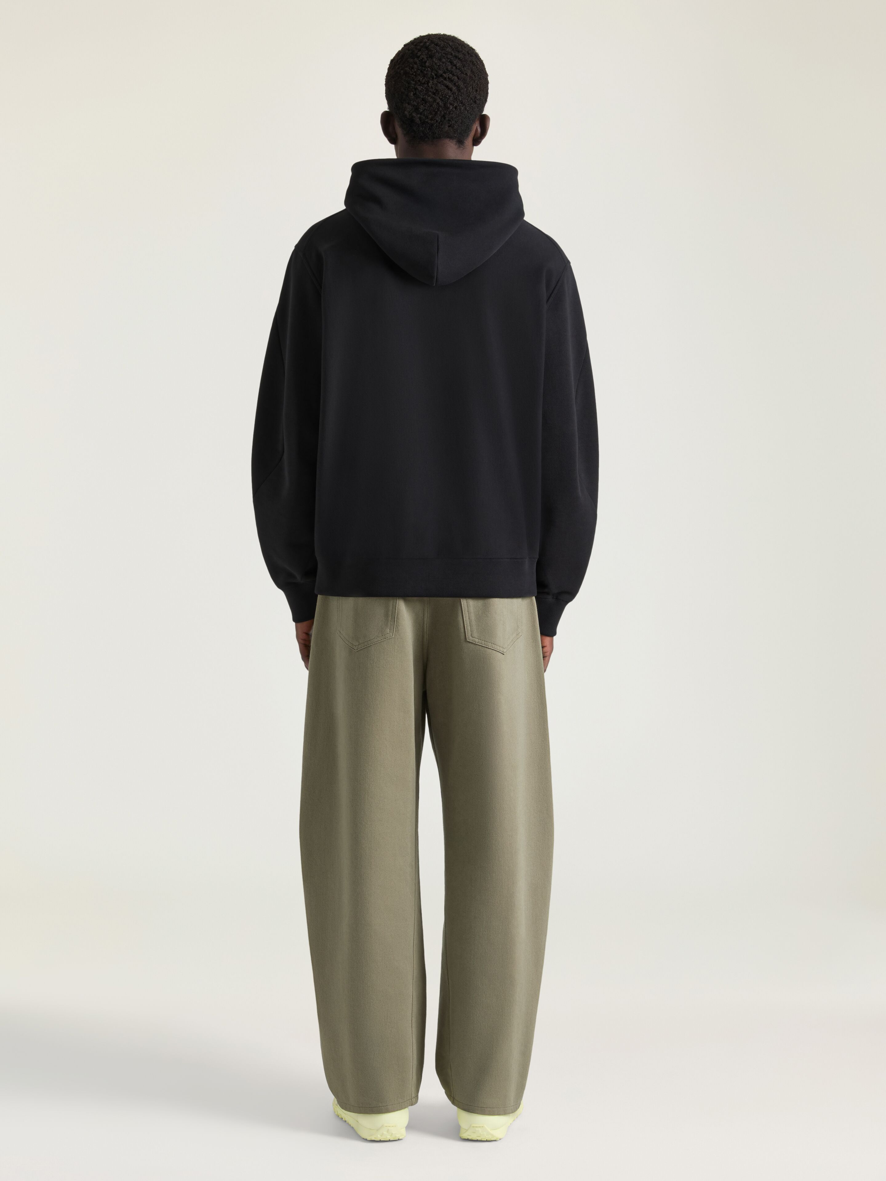 COUTURE SEAM HOODIE IN FLEECE EMBROIDERED GIVENCHY PARIS - 3