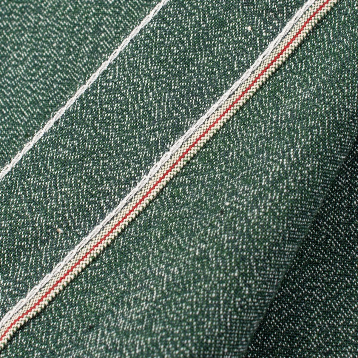 IHSH-290-GRN 10oz Mock Twist Selvedge Chambray Work Shirt - Green 'The Salt and Jalapeño' - 11