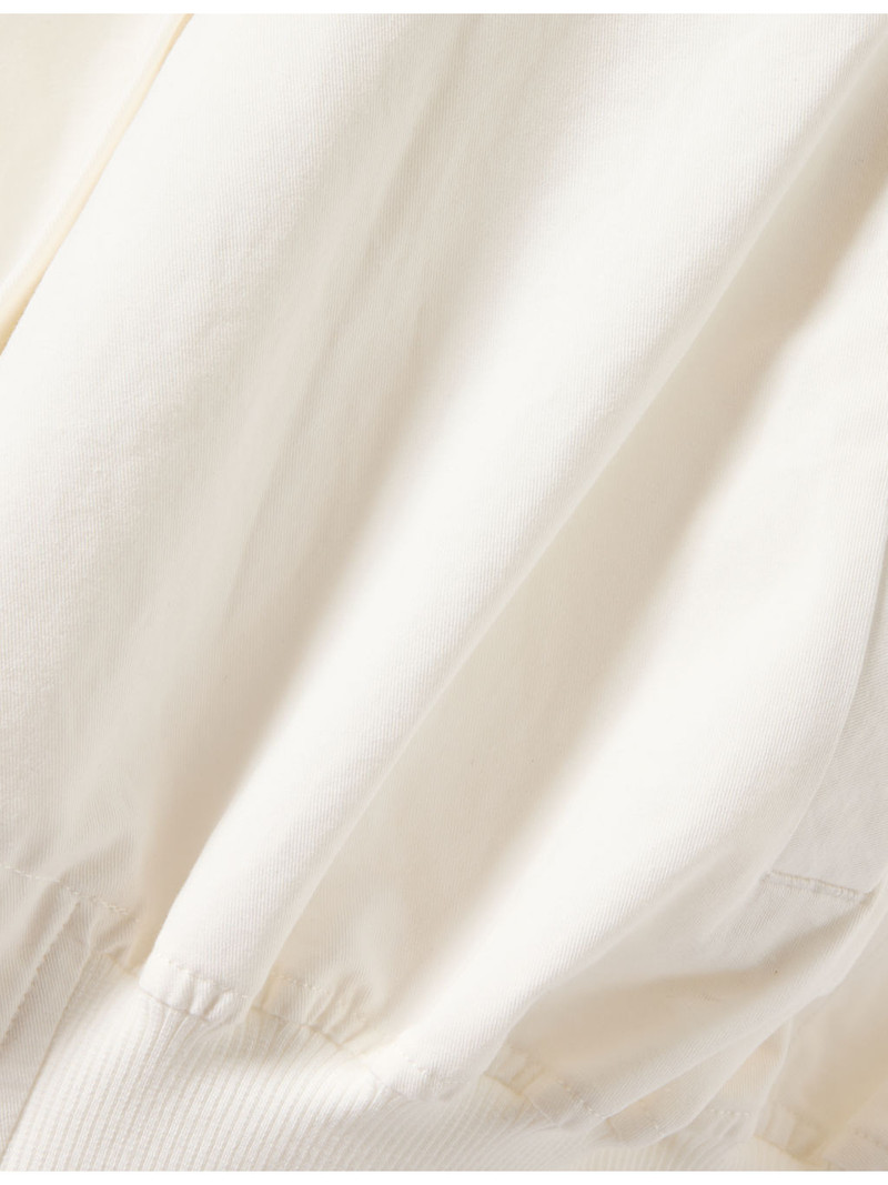 Round-Neck Short-Sleeve Cotton Shirt 6