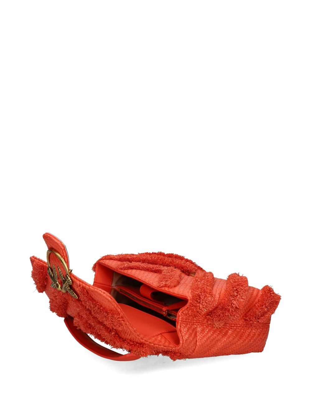 fringed-chevron shoulder bag - 6
