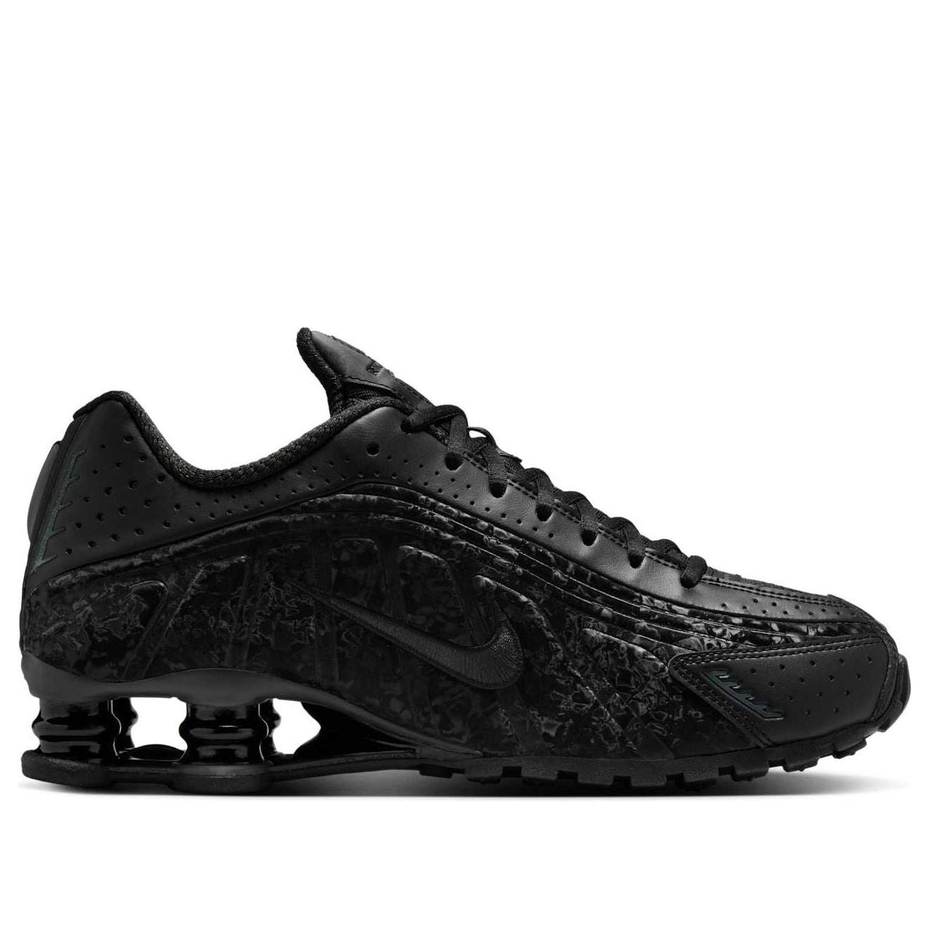 (WMNS) Nike Shox R4 'Black Floral' HV0934-002 - 2