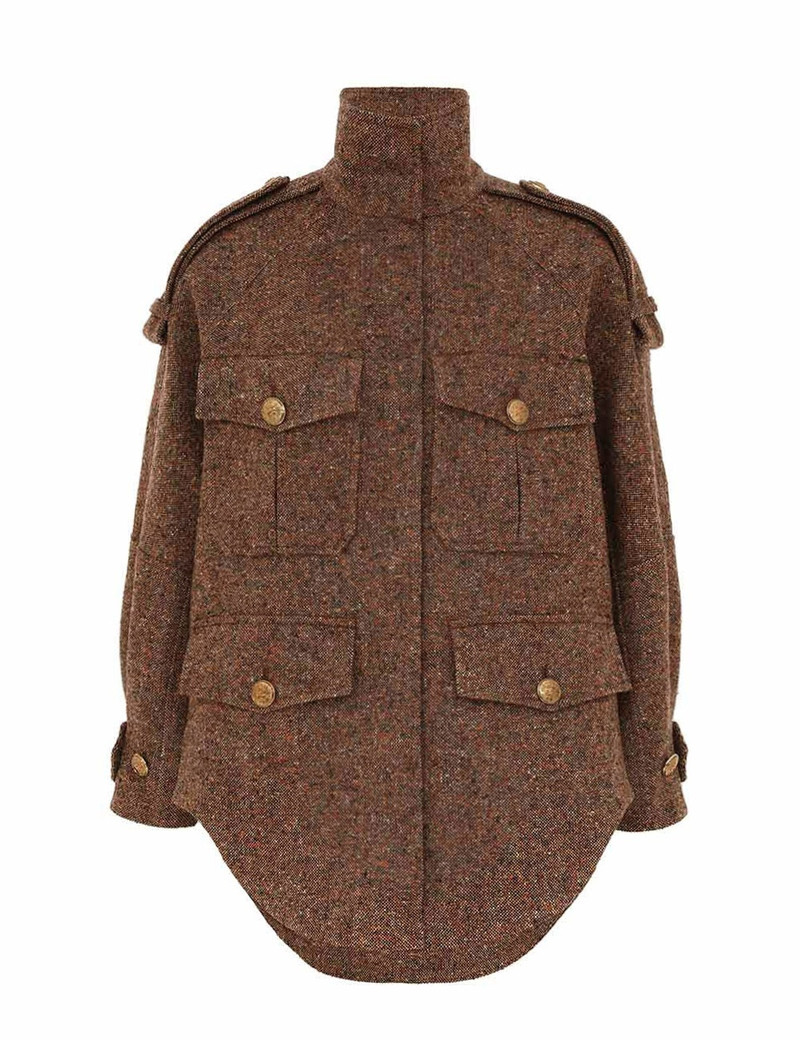 ILLUSTRATION TWEED JACKET - 1