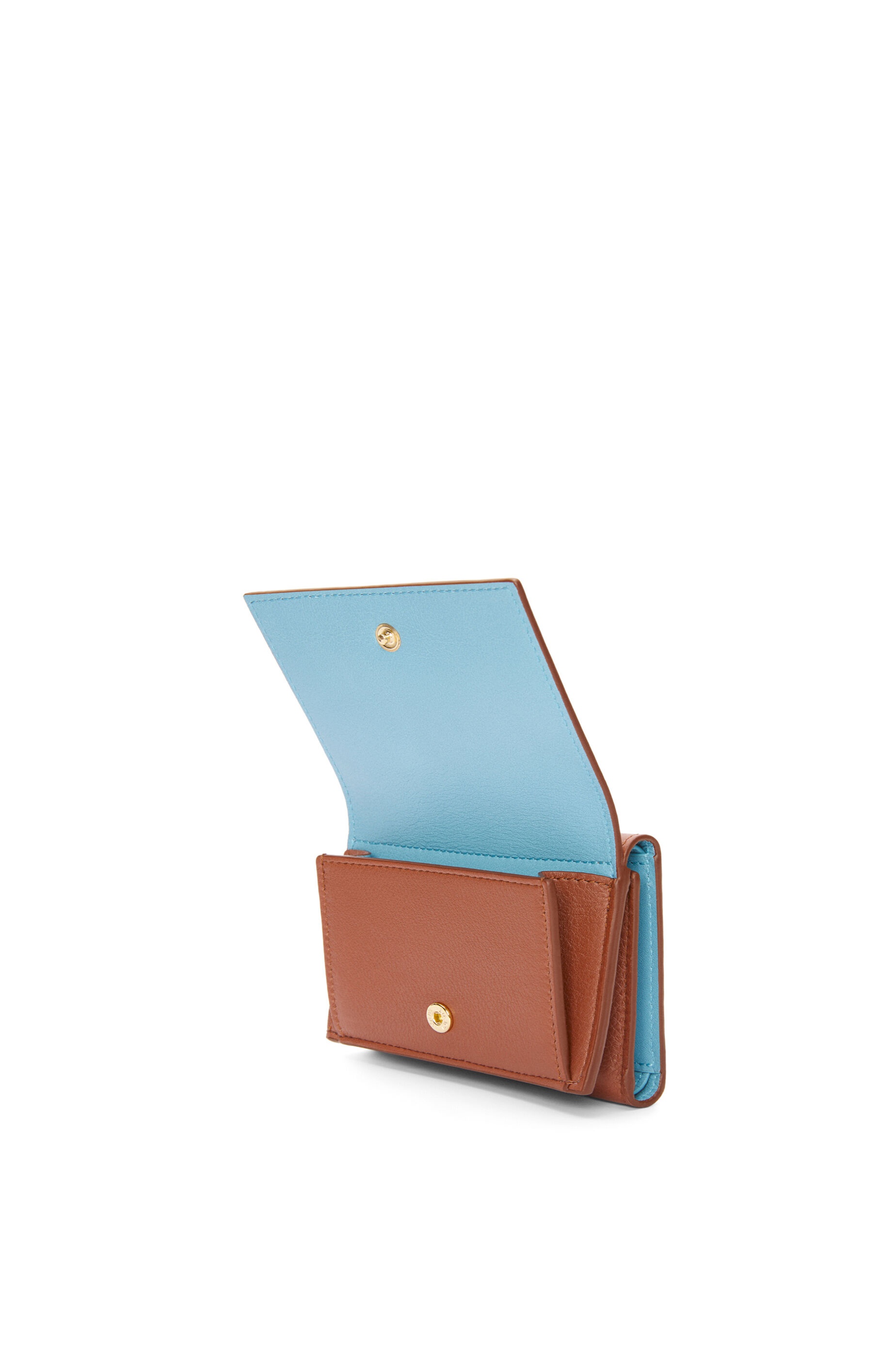 Heen trifold wallet in classic calfskin - 3