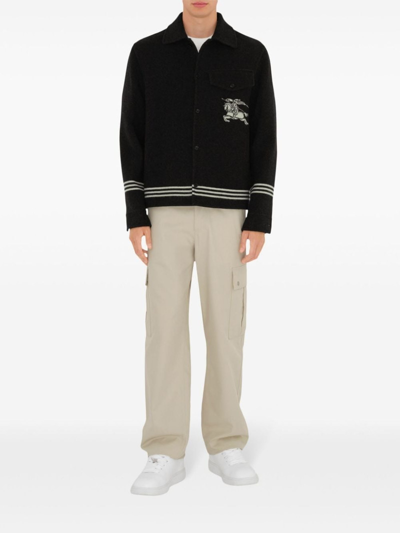 Burberry EKD wool overshirt outlook