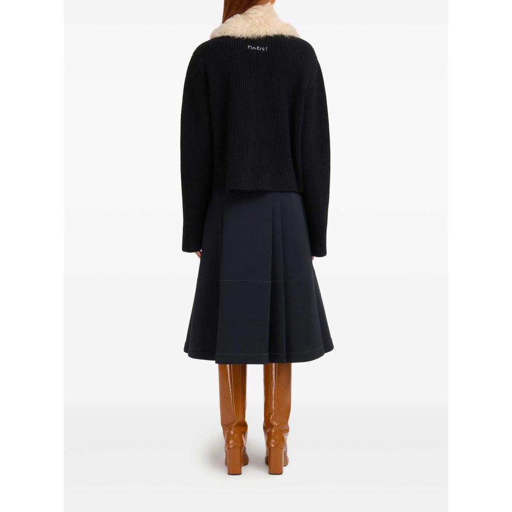 Marni Black Jackets - Fitted Jackets Women - 3