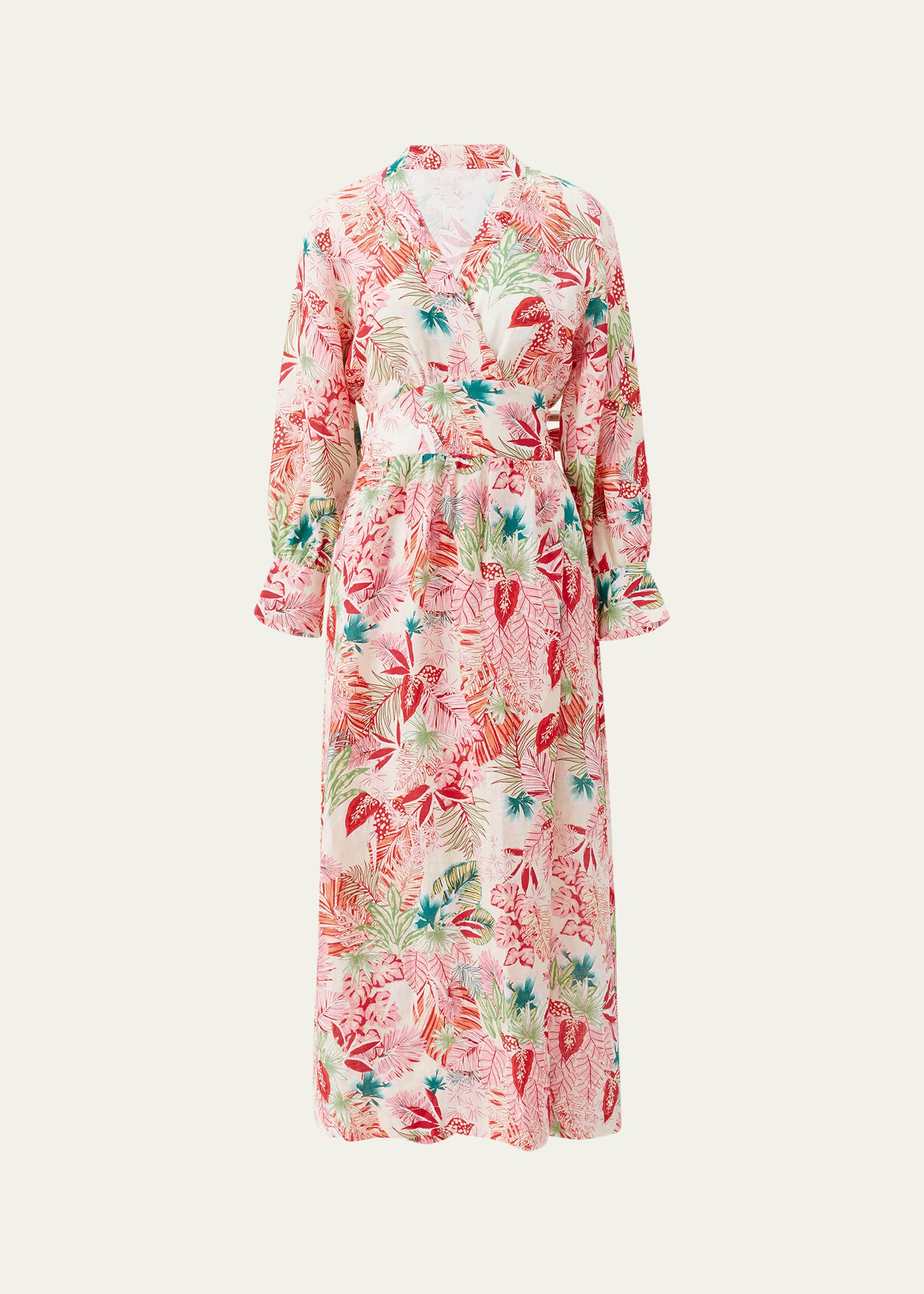 Melina Maxi Wrap Dress - 1