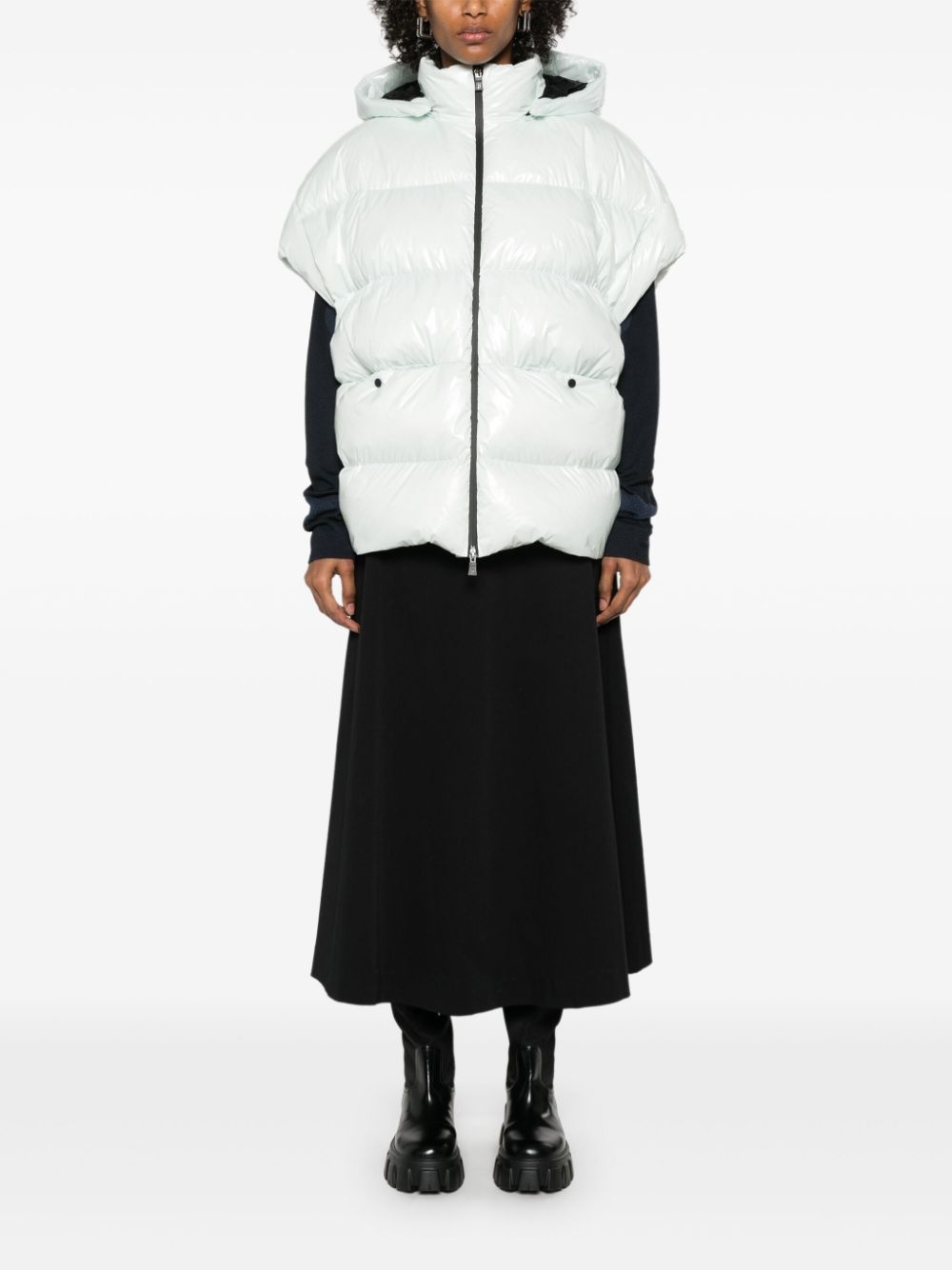 padded gilet - 2