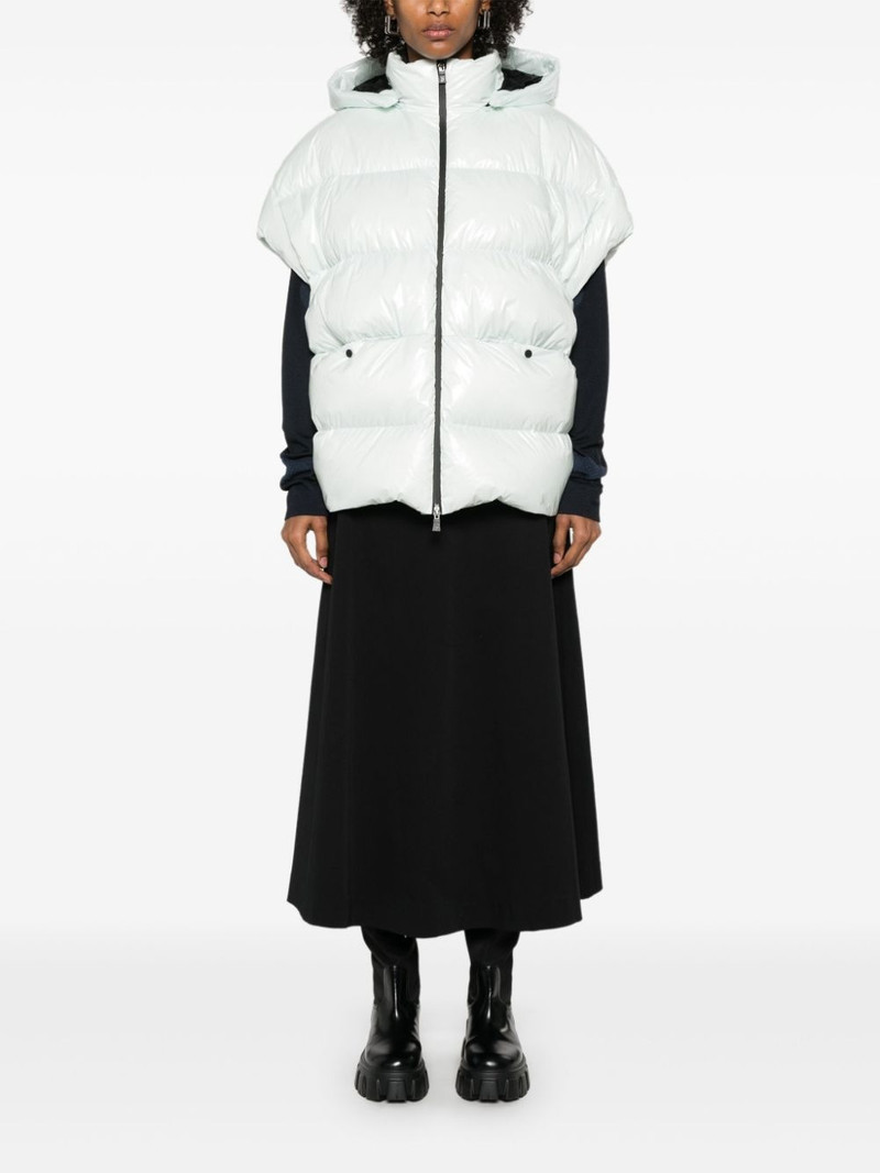 Herno padded gilet outlook