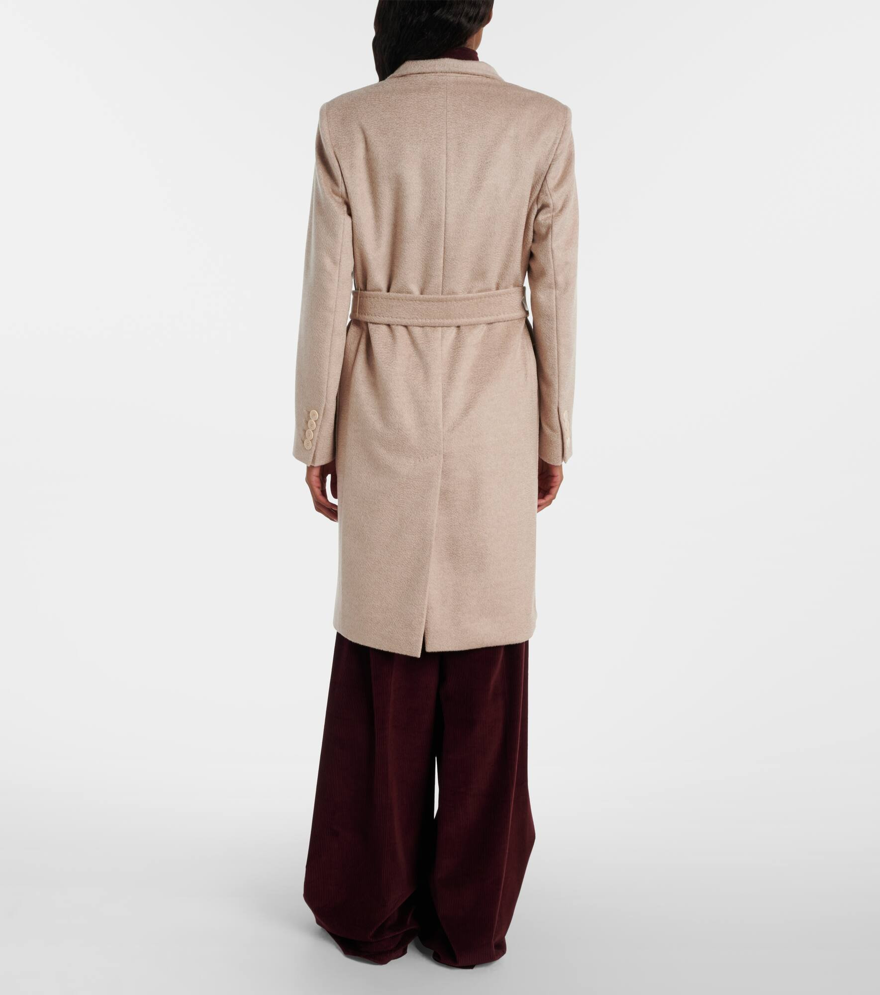Elenia cashmere wrap coat - 3