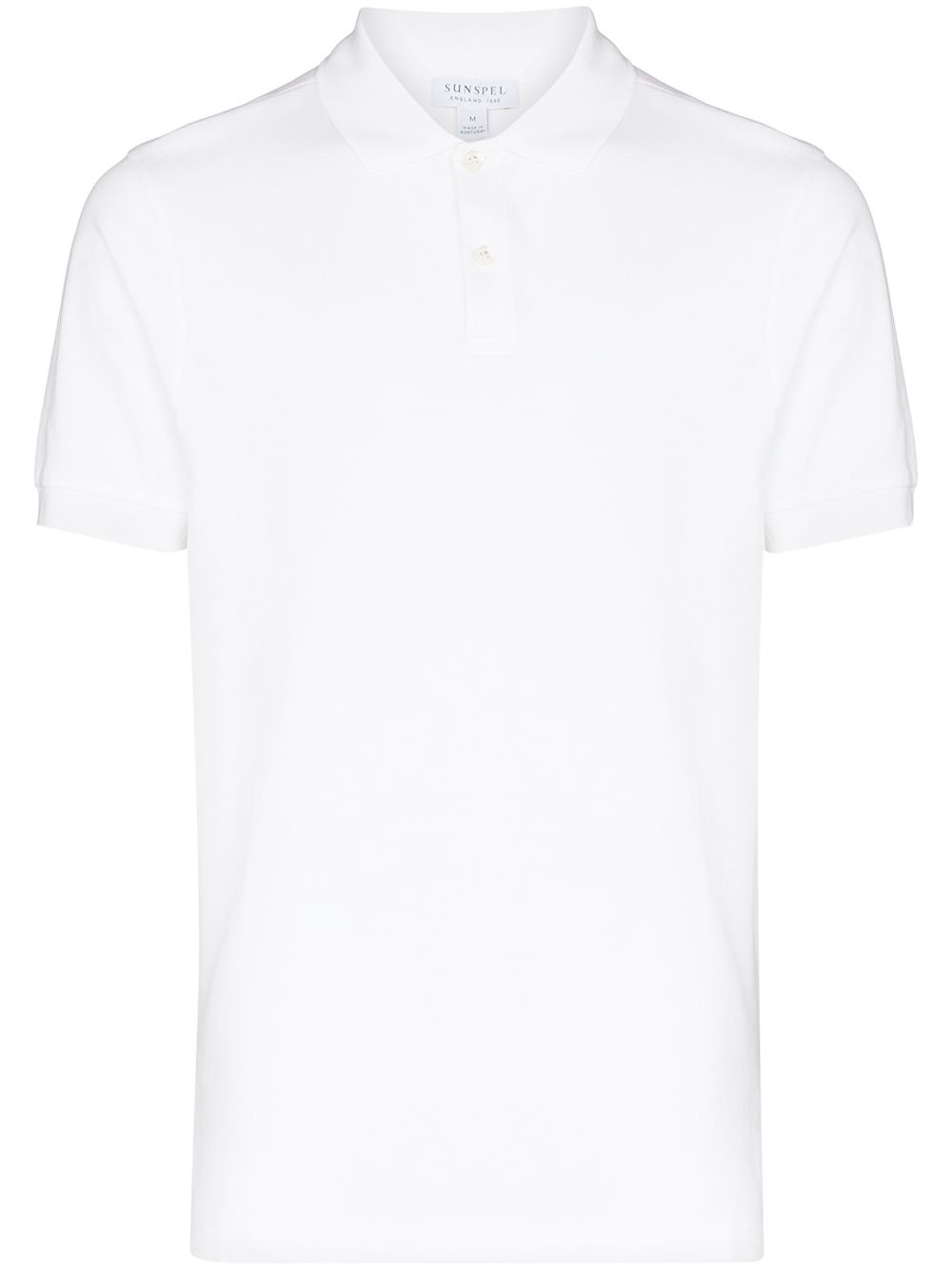 short sleeve polo top - 1