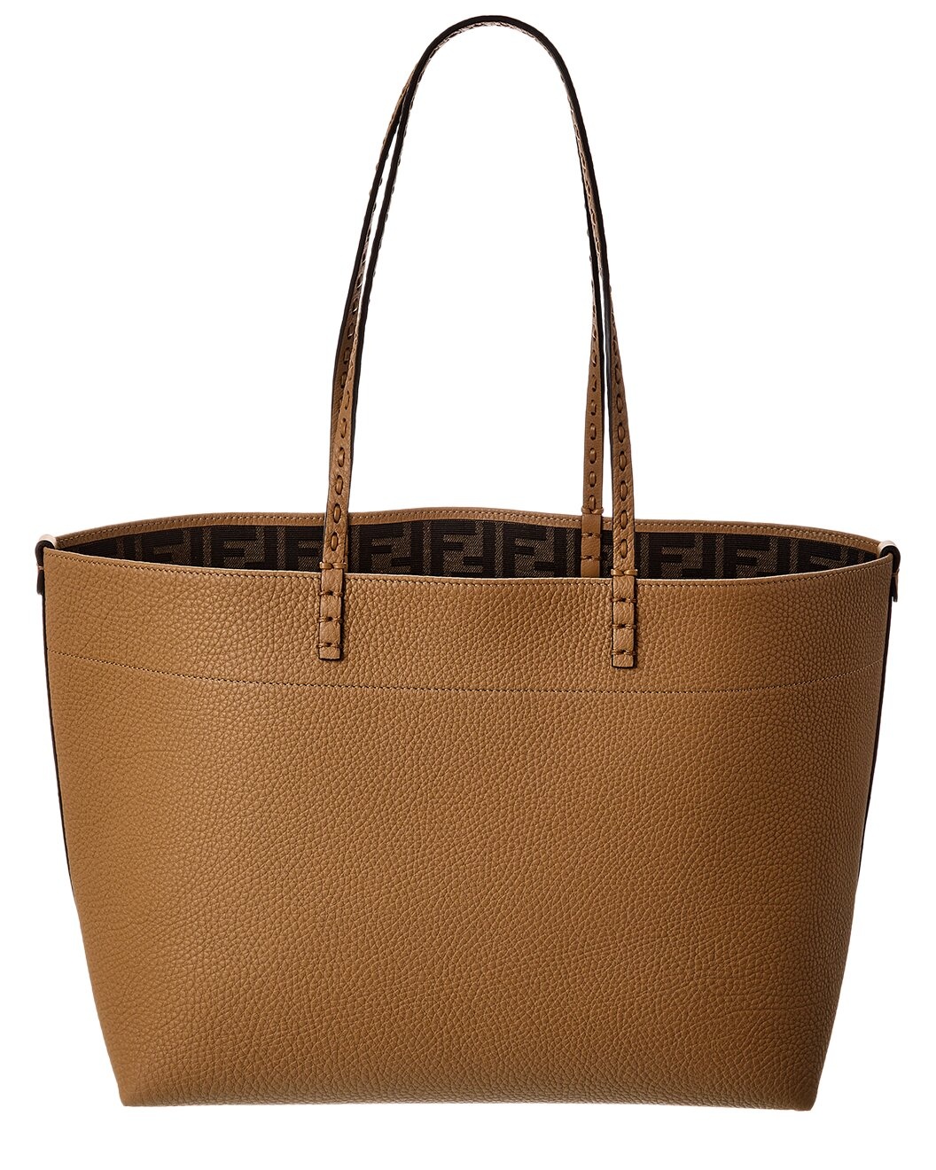 FENDI Roll Medium Leather Tote - 2