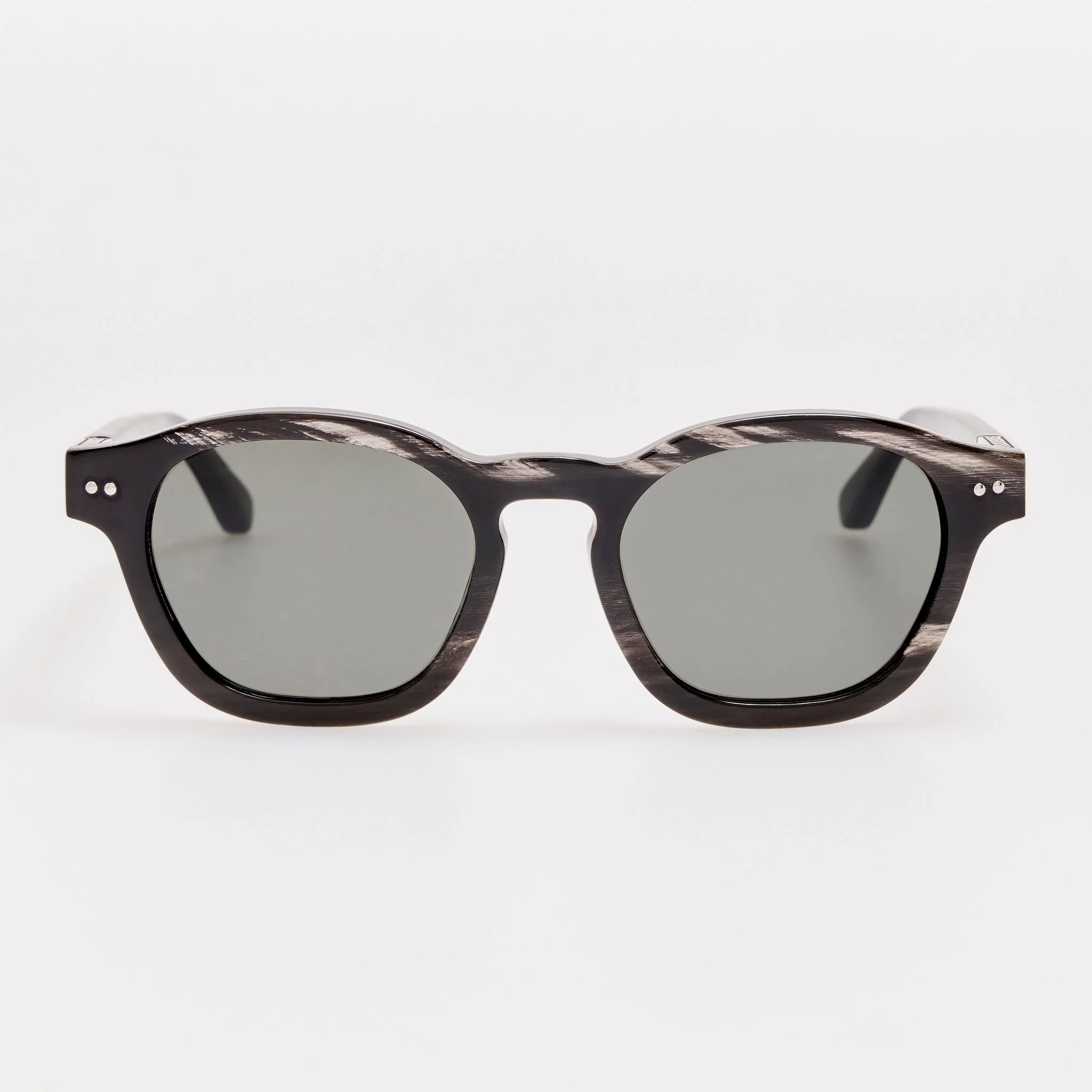 Talbot Sunglasses in Buffalo Horn and 925 Sterling Silver - 1