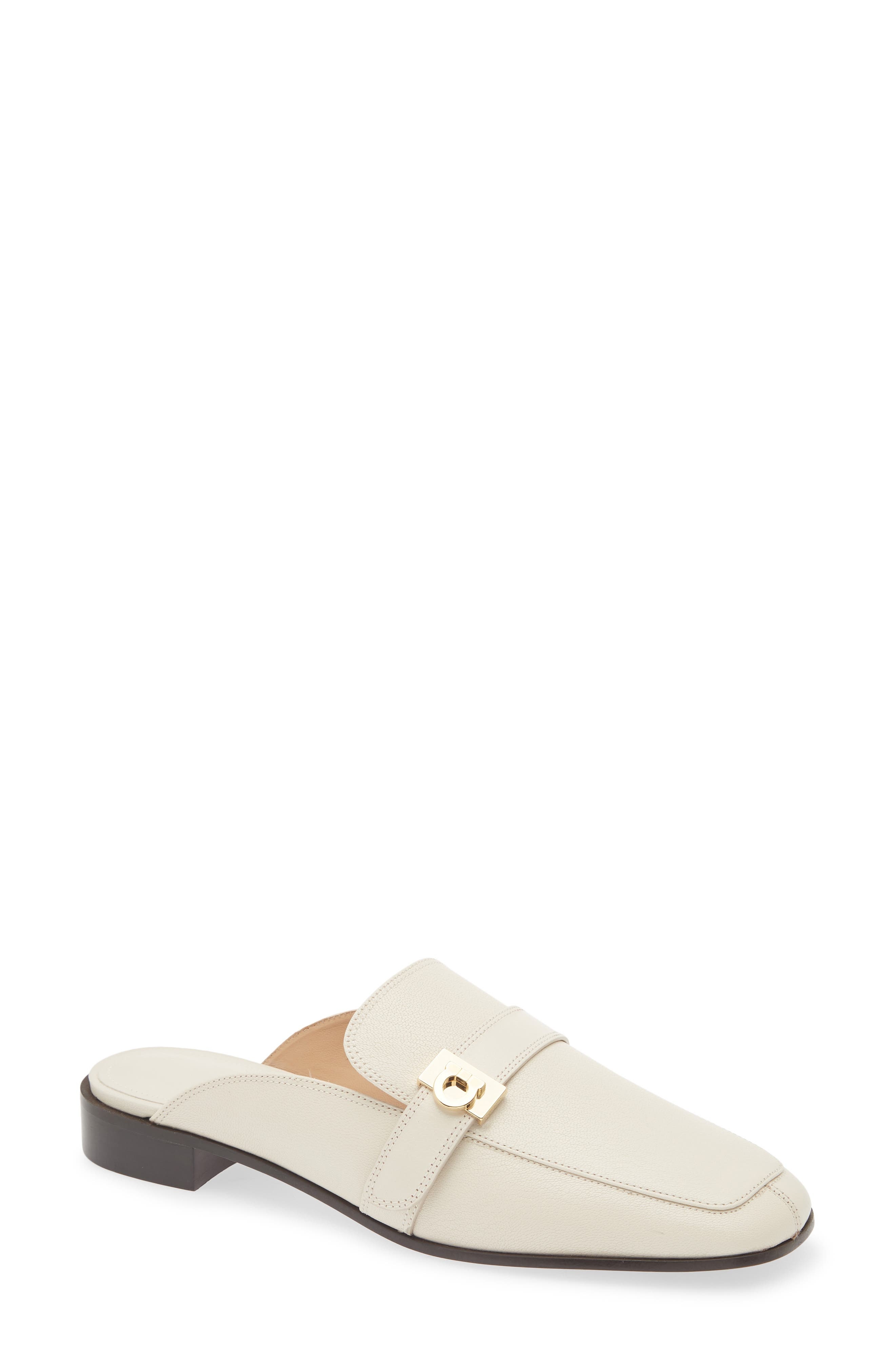 FERRAGAMO Mavira Loafer Mule in Mascarpone at Nordstrom - 1